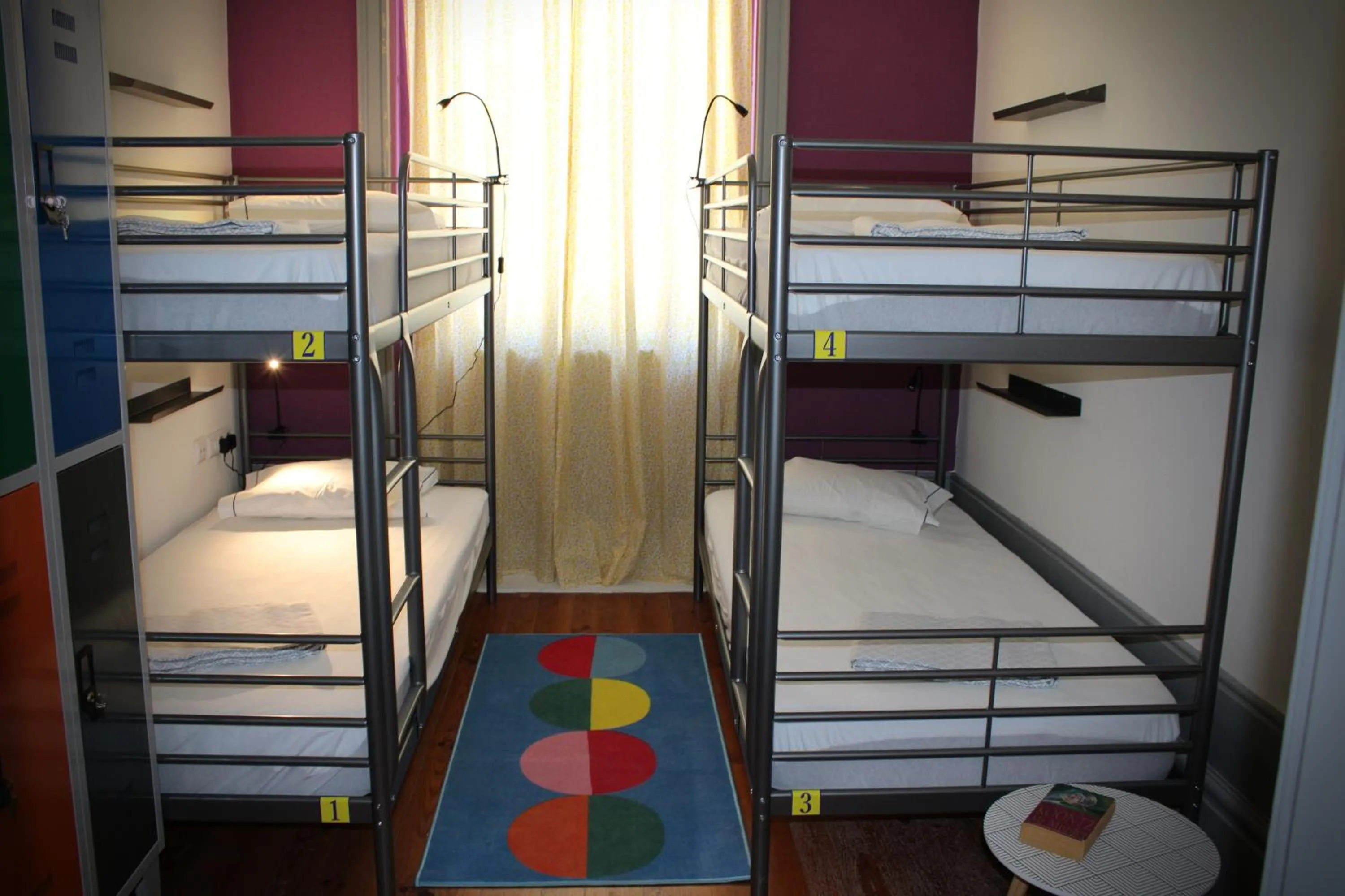 Bedroom, Bed in By Doors Hostel