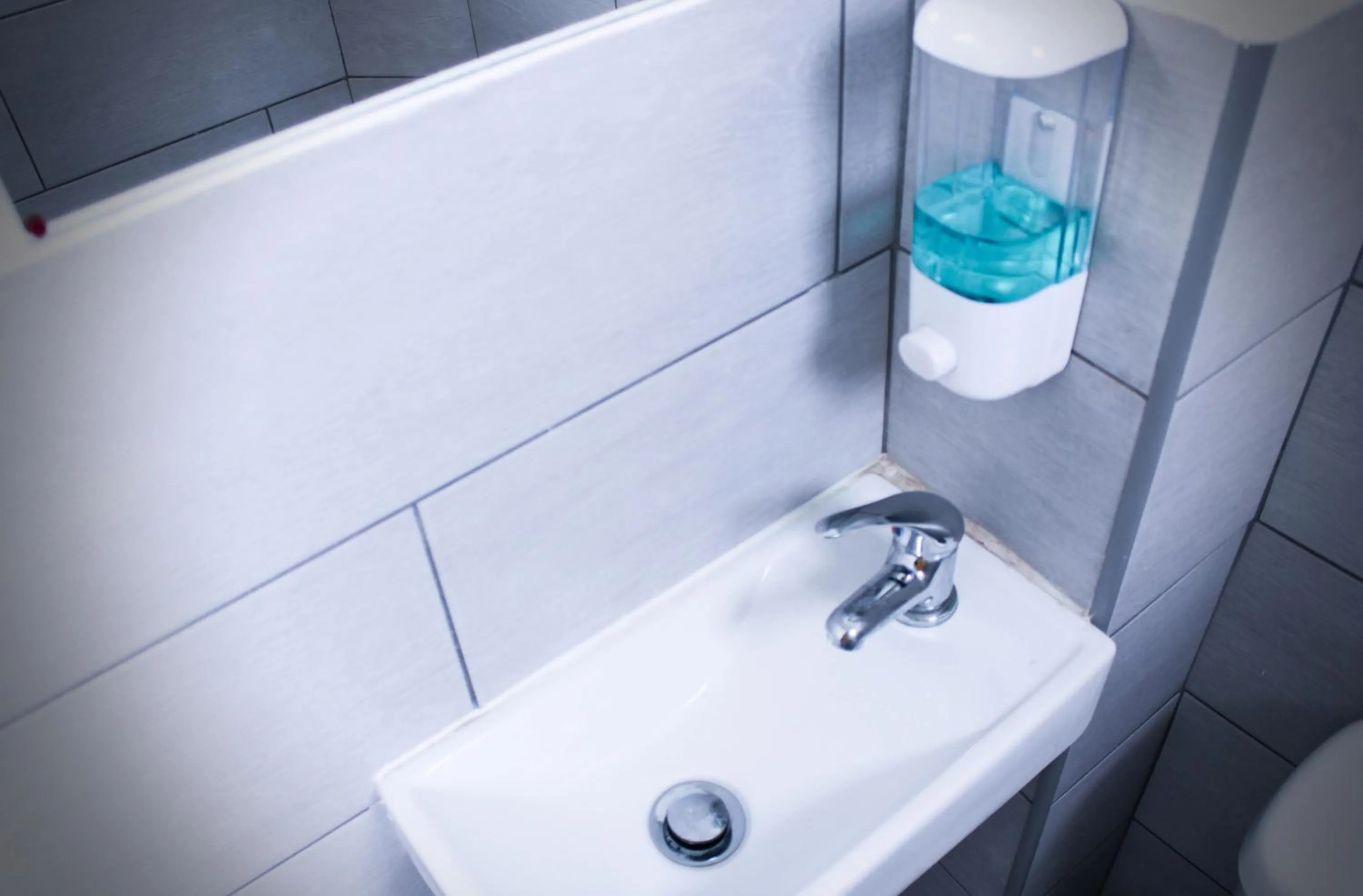 Shower in By Doors Hostel