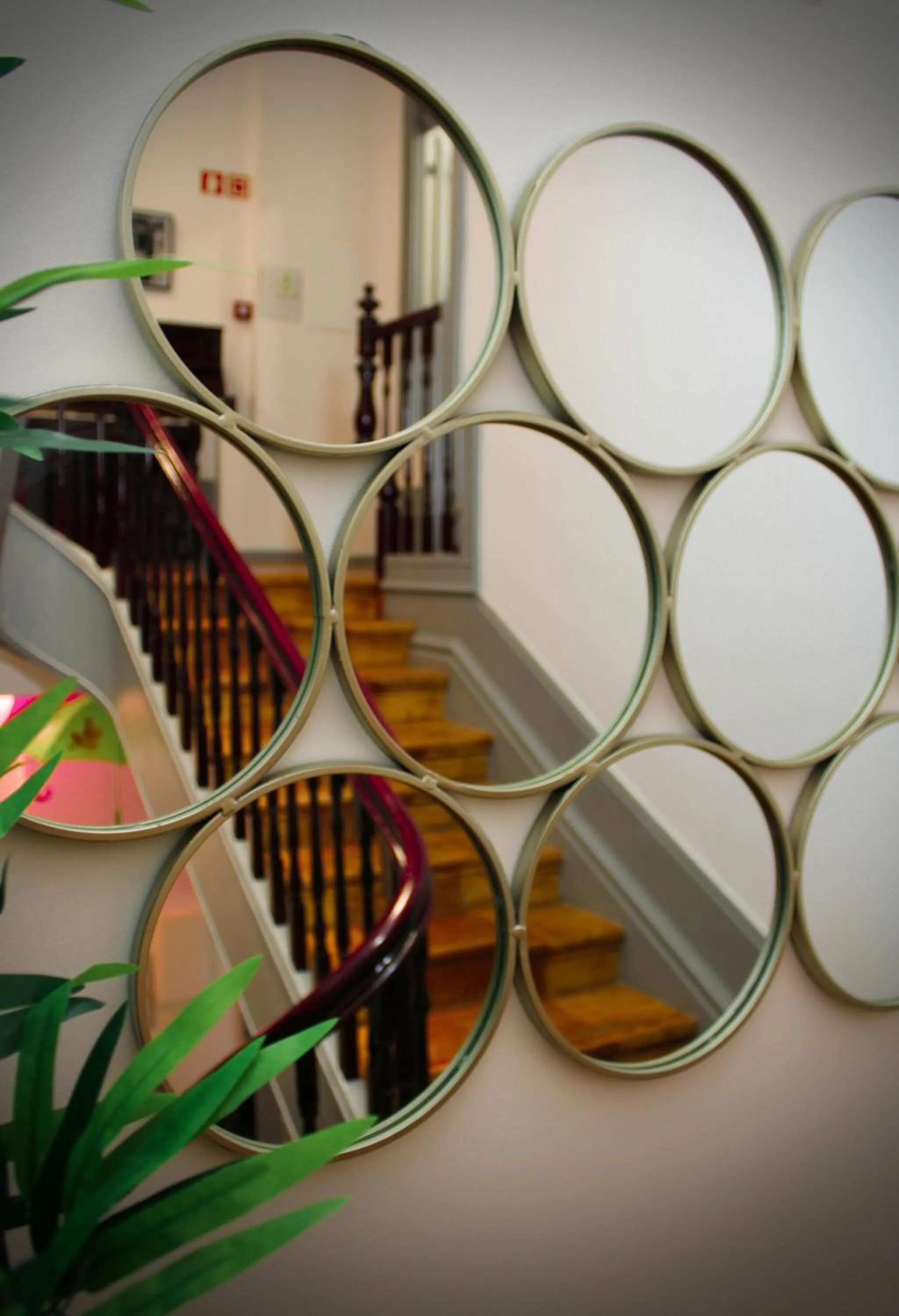 Decorative detail in By Doors Hostel