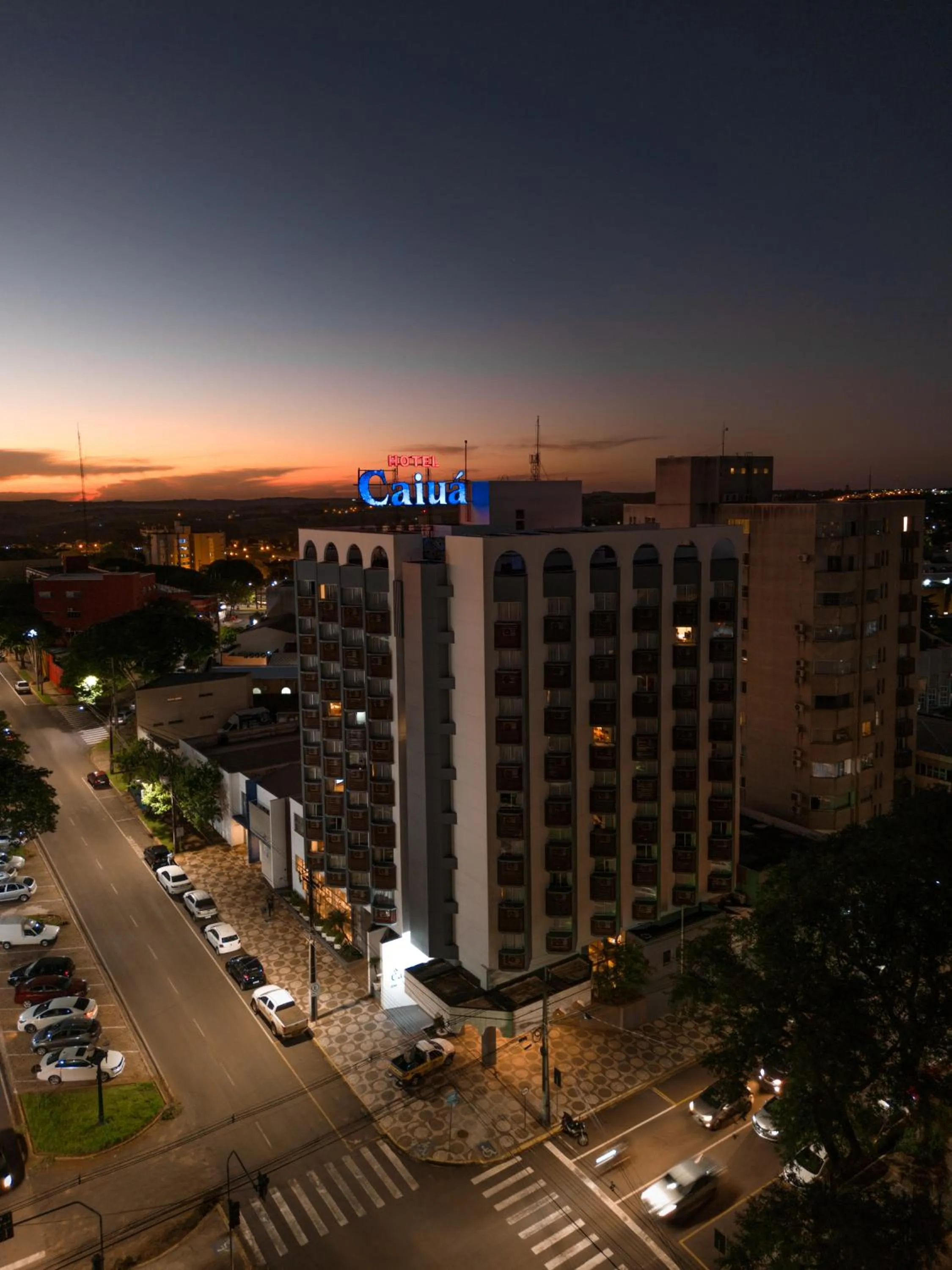 Property building in Hotel Caiuá
