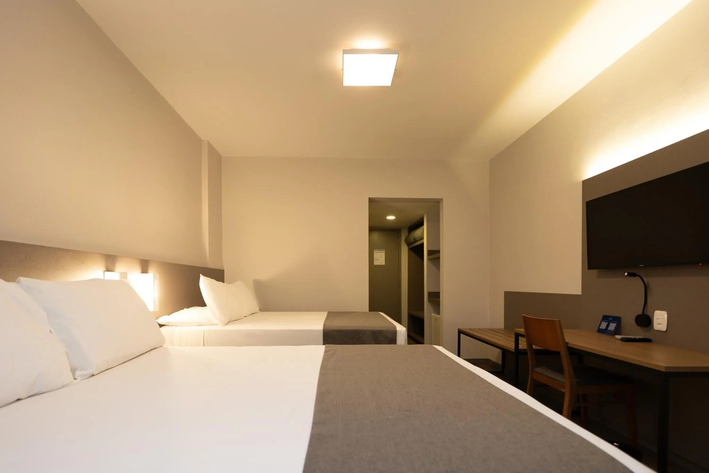 Bed in Hotel Caiuá Bed in Hotel Caiuá