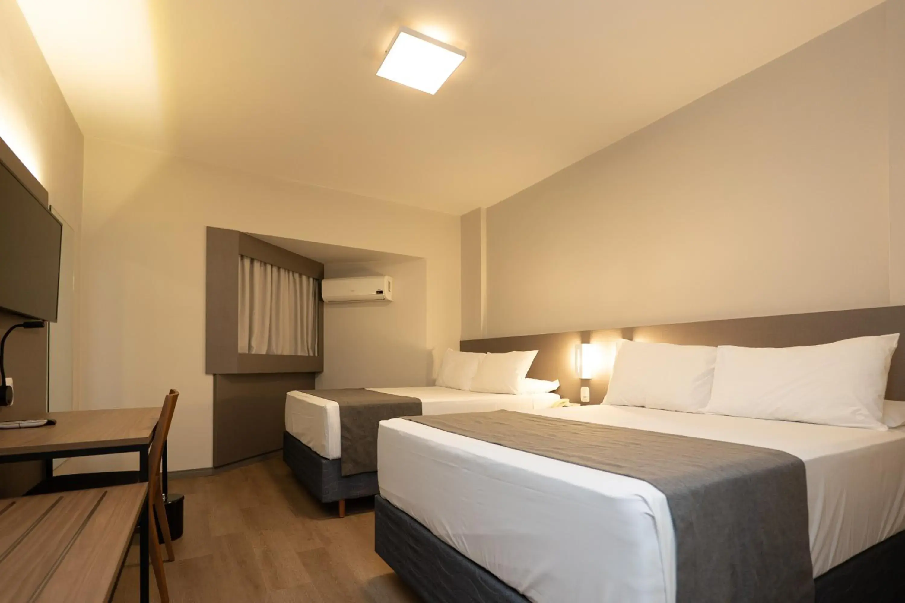 Bed in Hotel Caiuá Bed in Hotel Caiuá