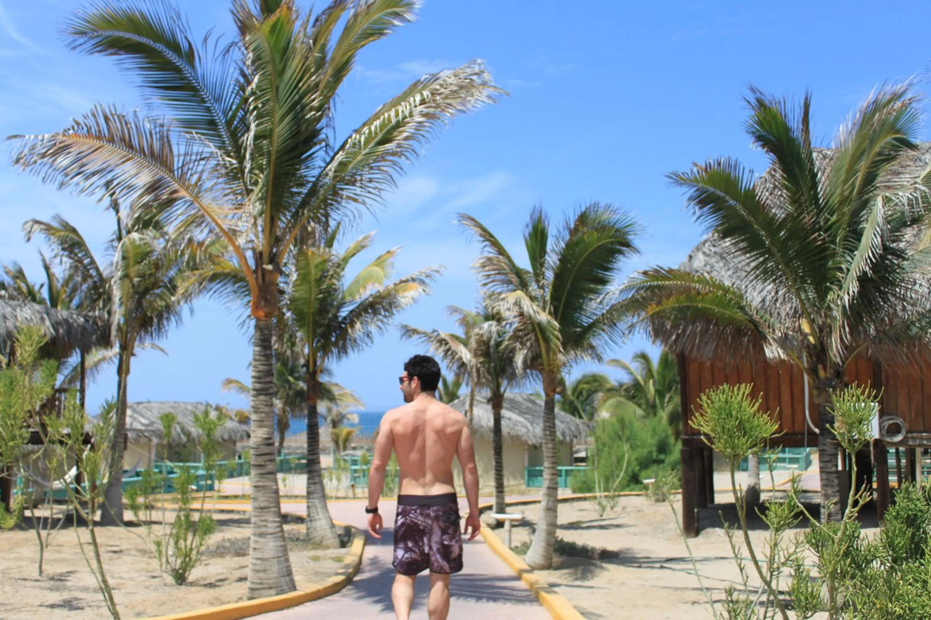 Decorative detail in Vichayito Bungalows & Carpas by Aranwa Hotels