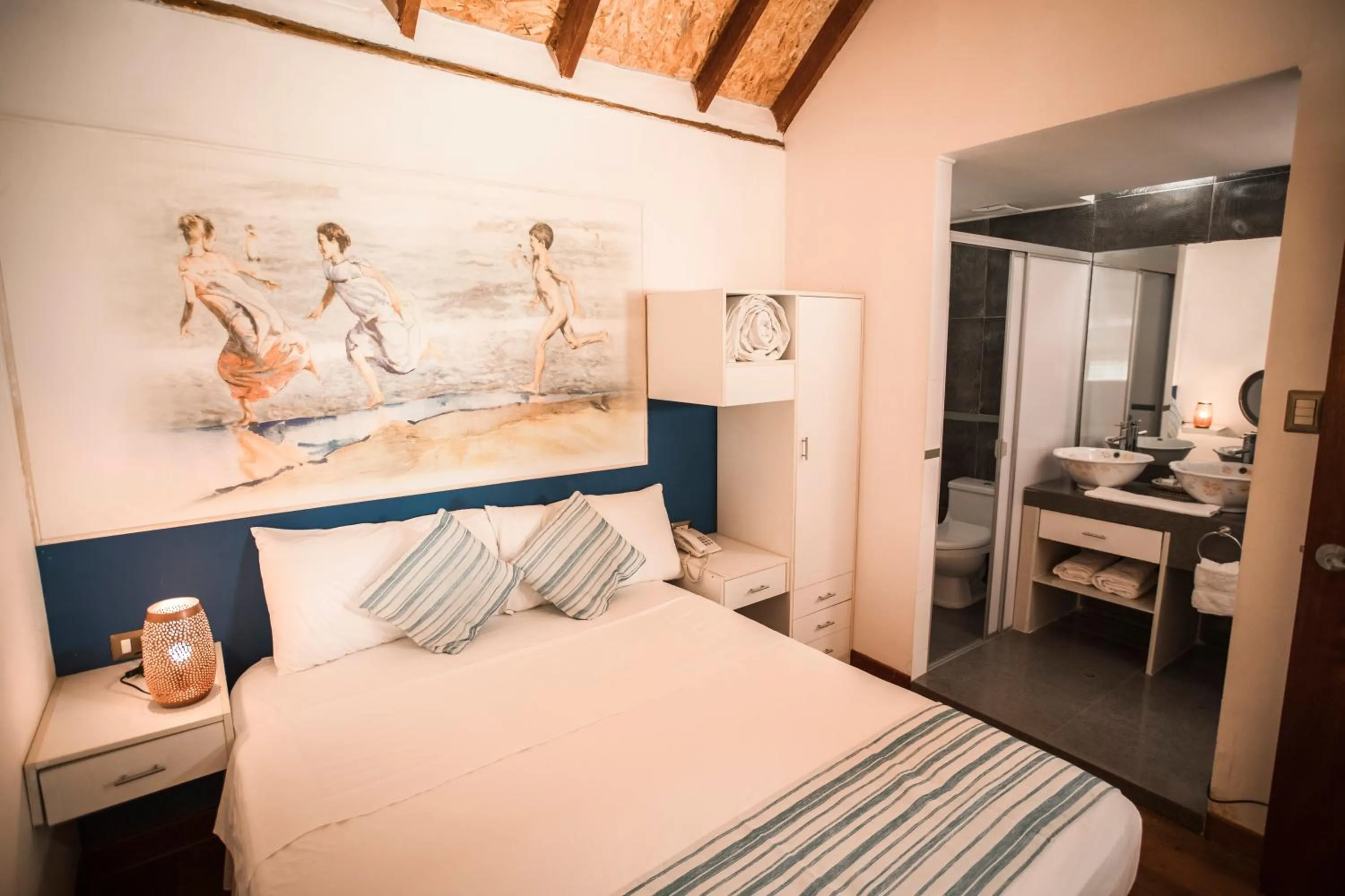 Bed in Vichayito Bungalows & Carpas by Aranwa Hotels