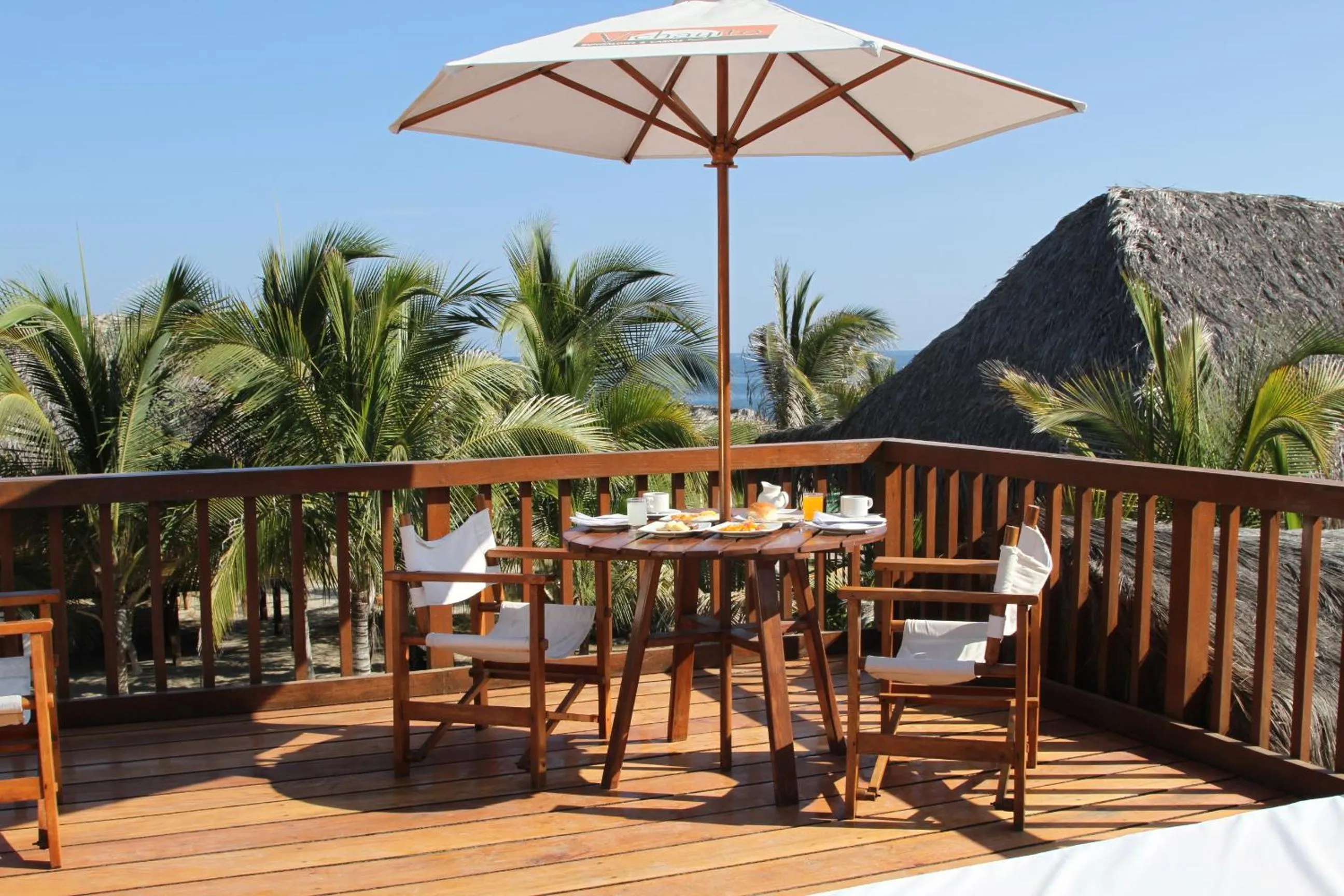 Balcony/Terrace in Vichayito Bungalows & Carpas by Aranwa Hotels