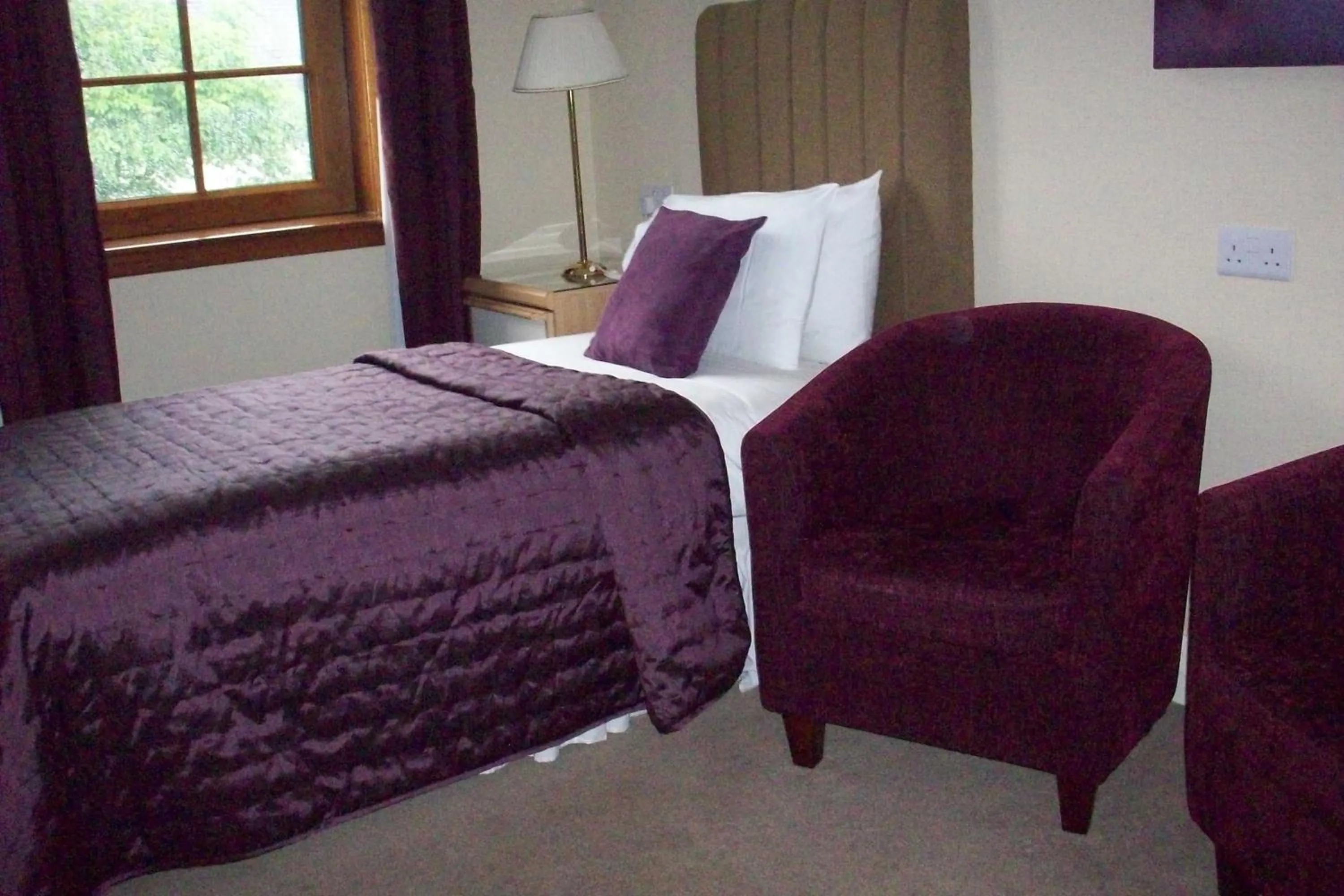 Bedroom, Bed in Lairg Highland Hotel