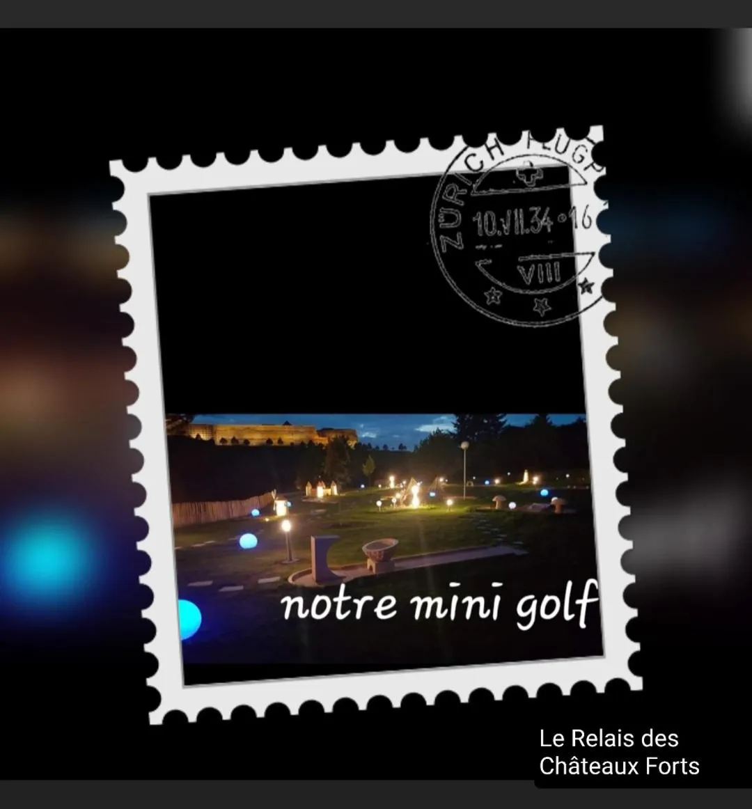 Minigolf in Le Relais Des Chateaux Forts