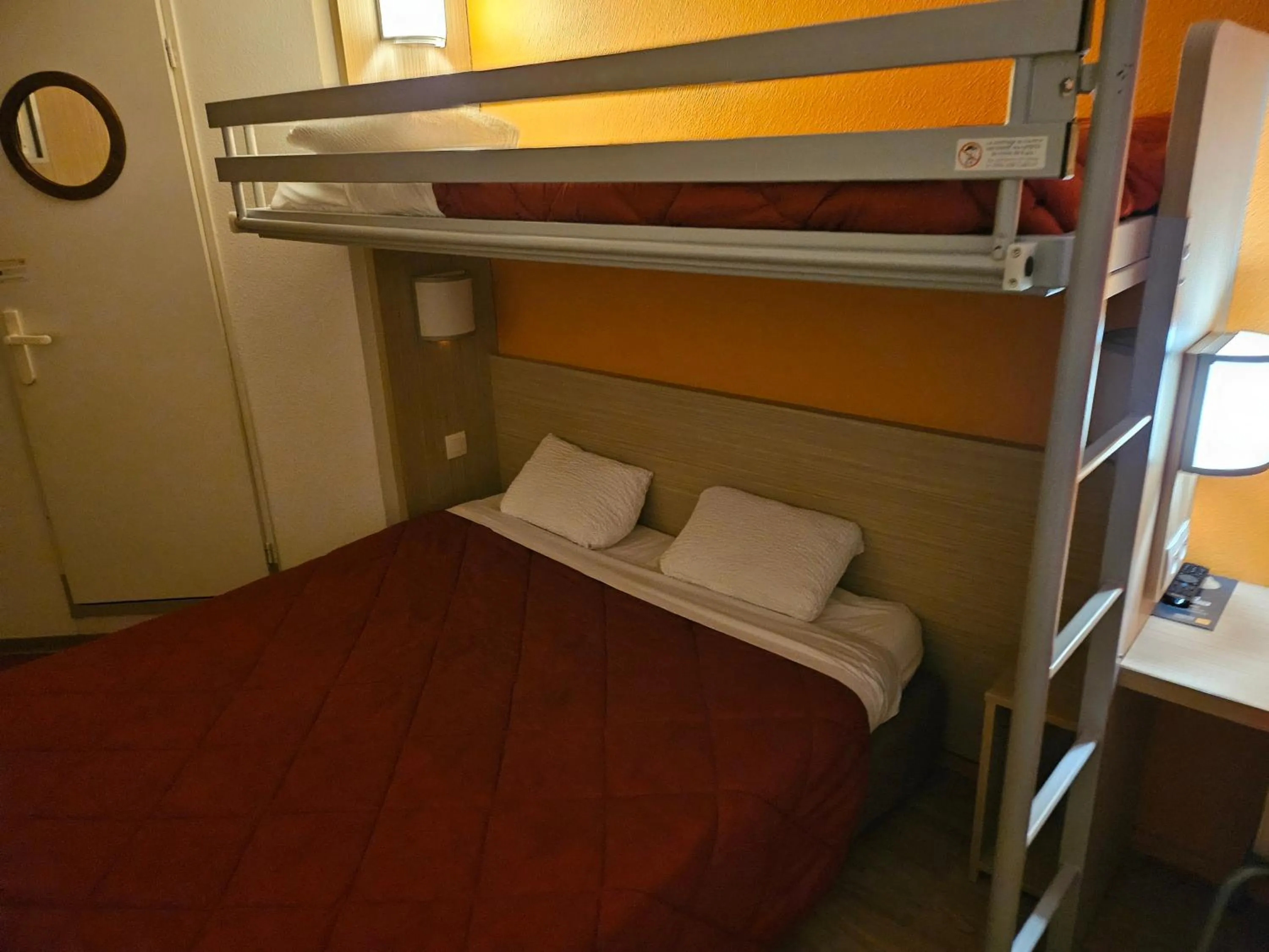 Bed in Premiere Classe Besancon Ecole Valentin