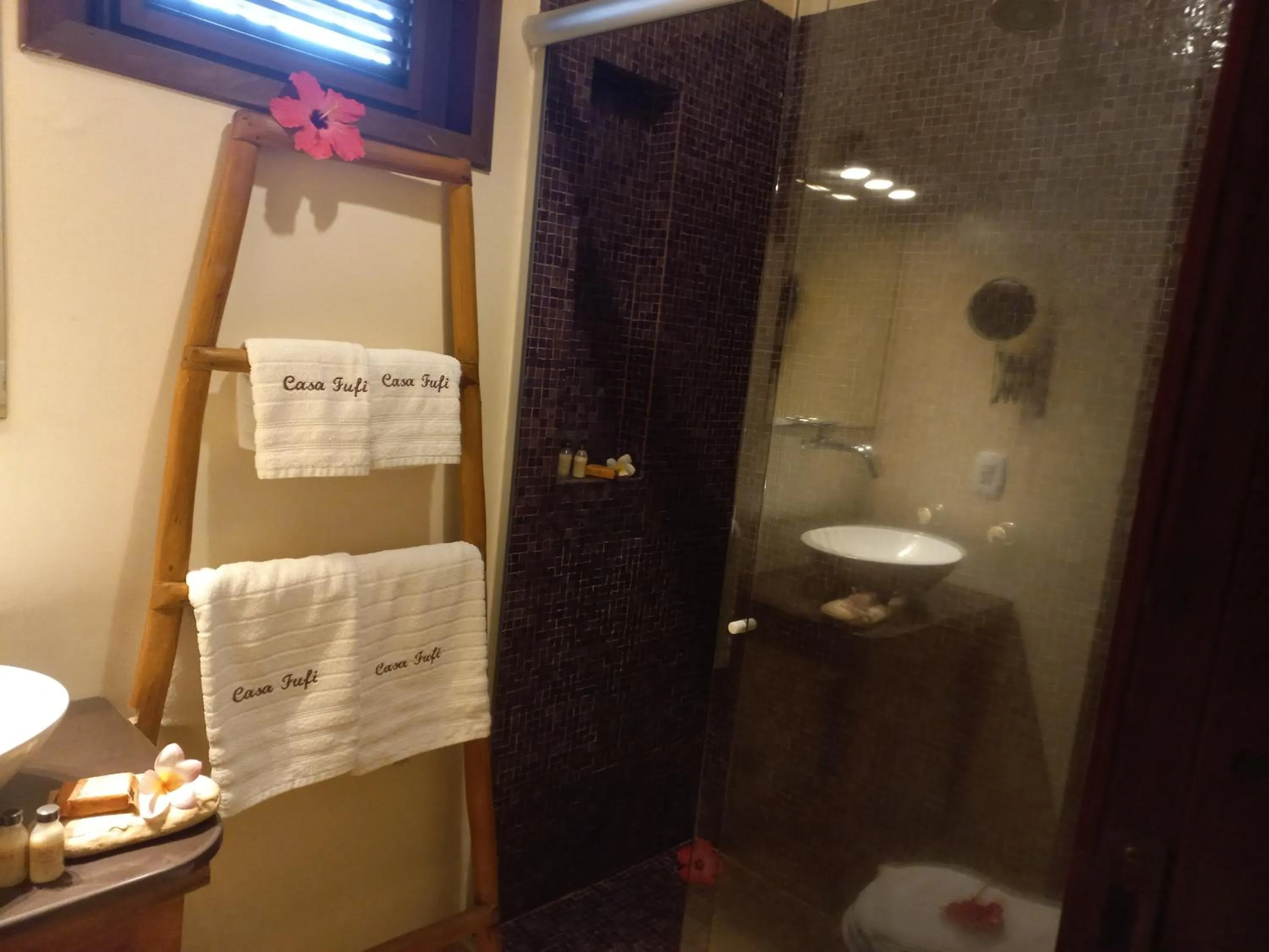 Shower in Casa Fufi