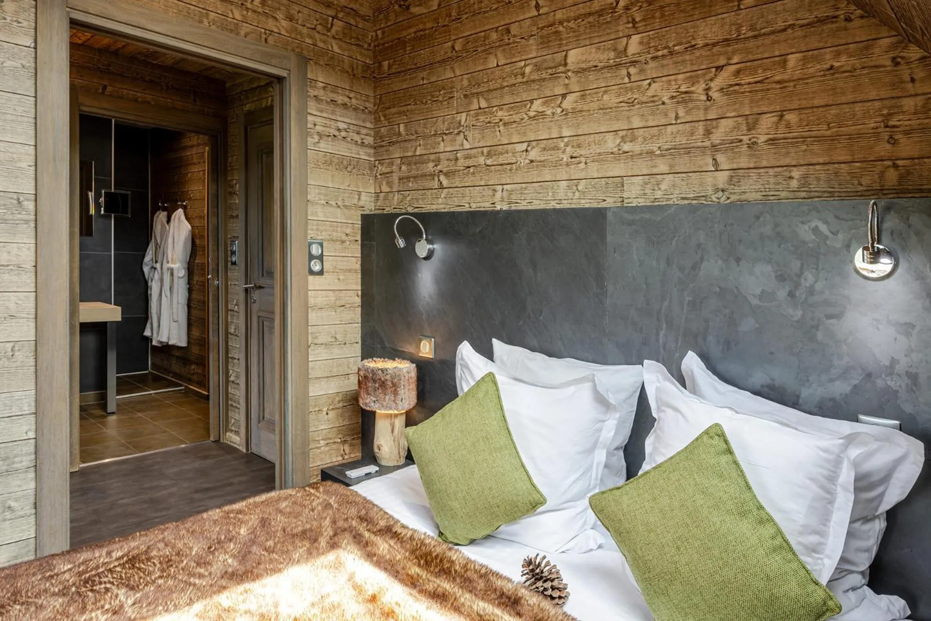 Bed in Les Loges Du Parc