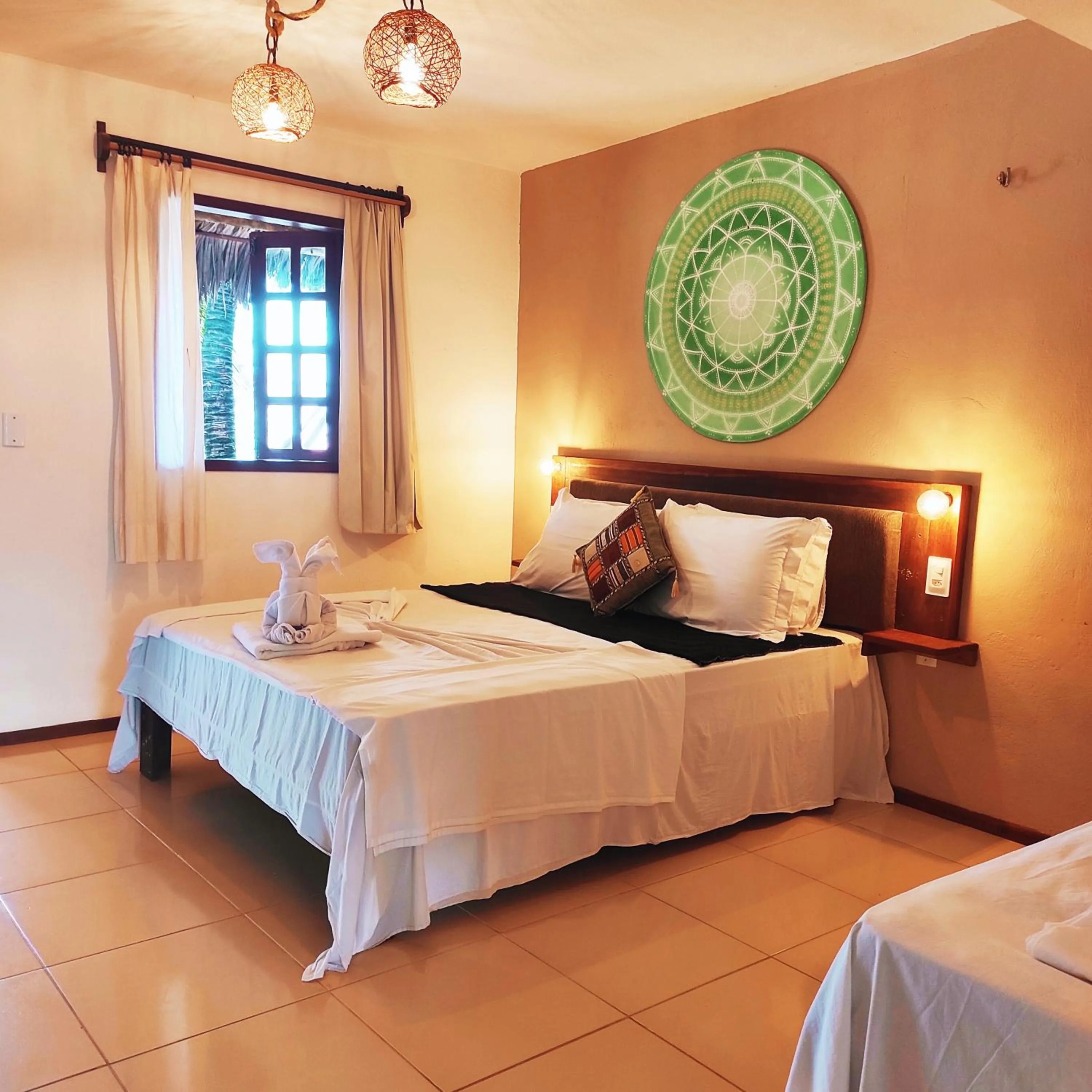 Bed in Pousada Tropical Brasil Jeri