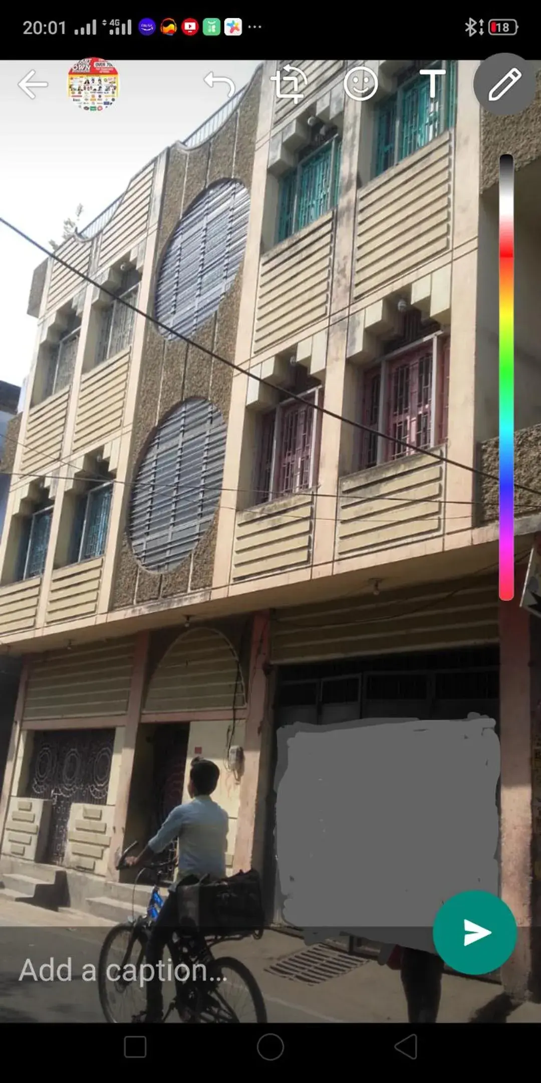 Property building in Hostel Relax Homestay Property building in Hostel Relax Homestay