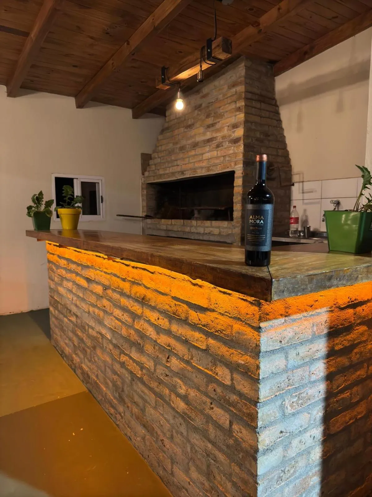 Patio in La Familia Hotel