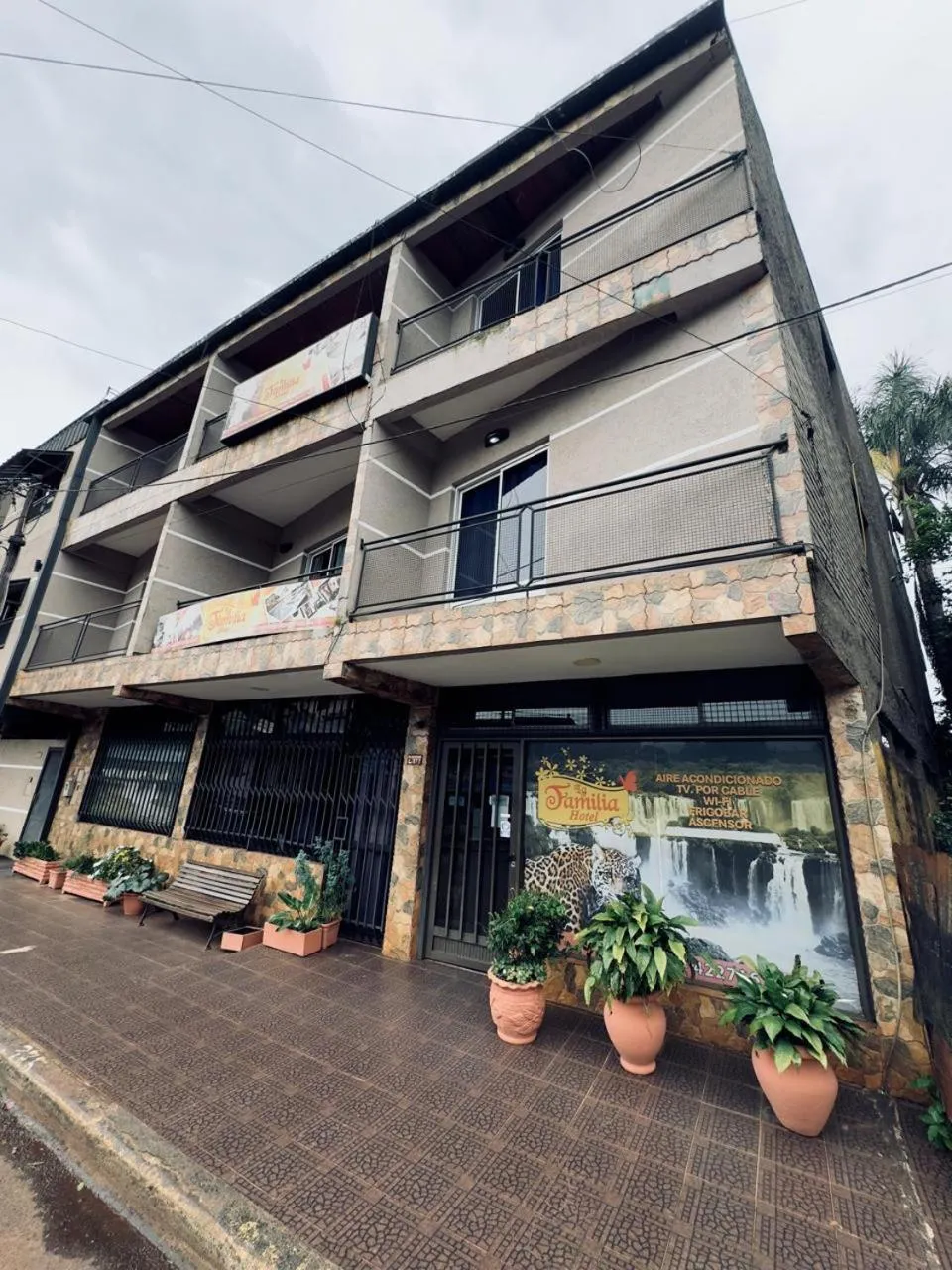 Property building in La Familia Hotel