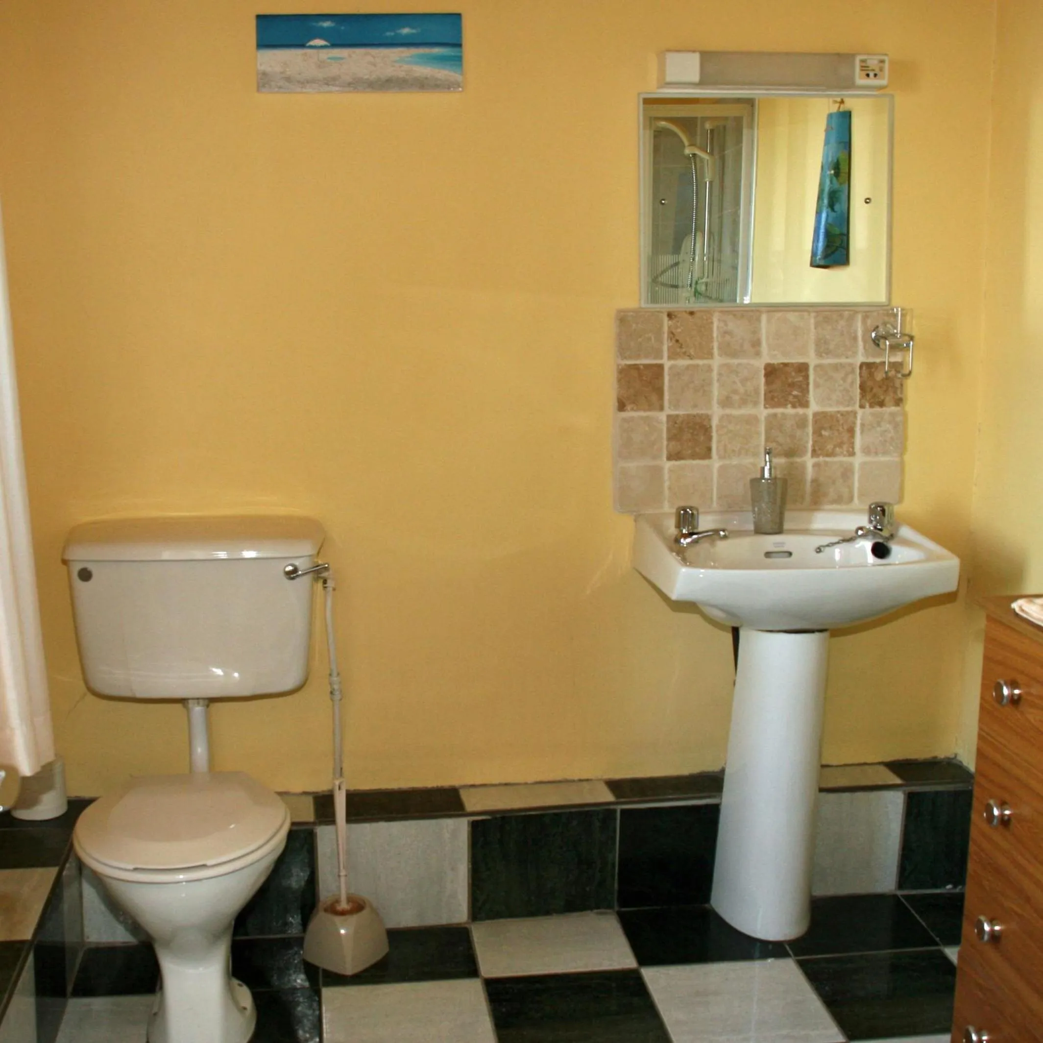 Bathroom in Castlehouse B&B