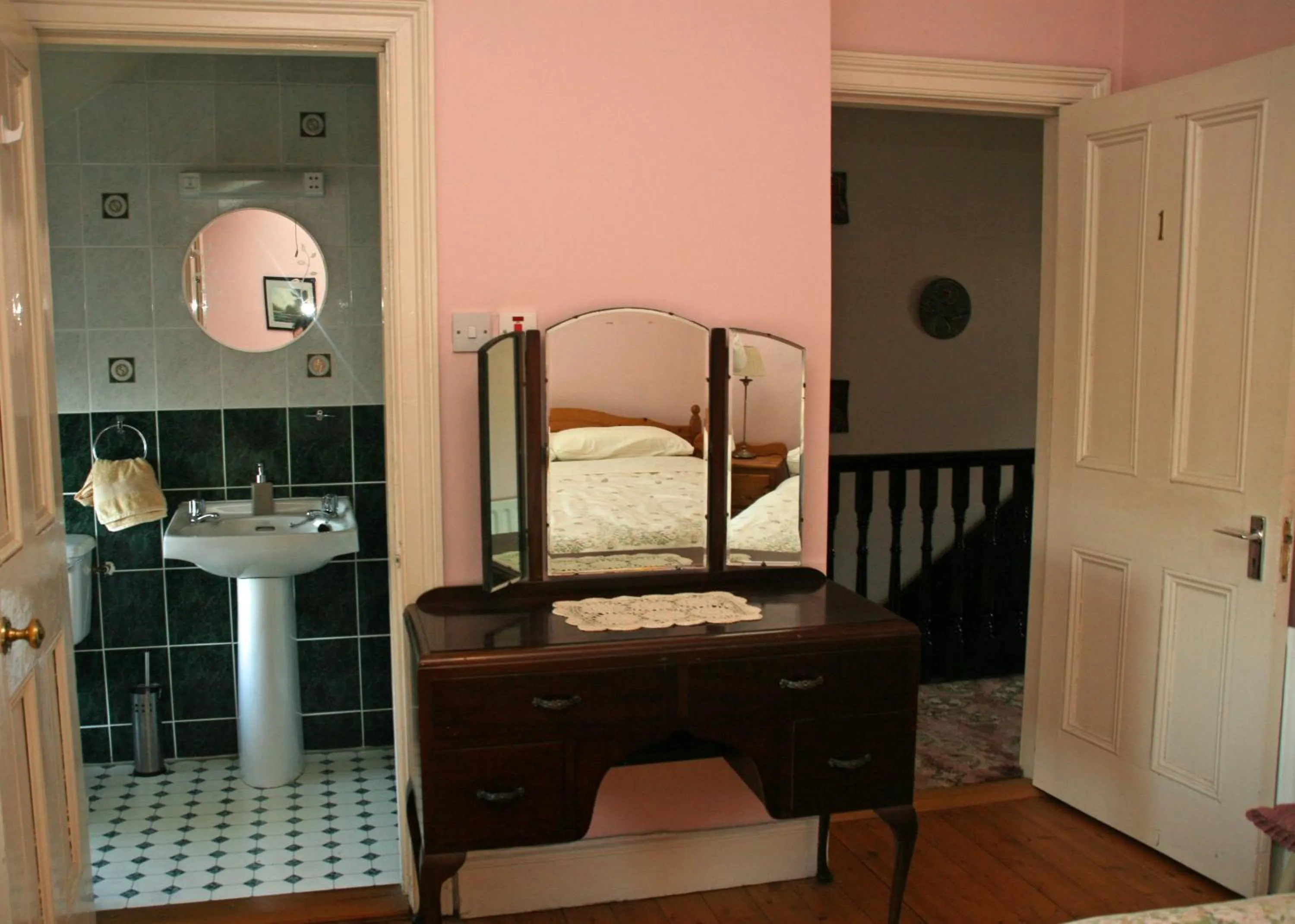 Bedroom, Bed in Castlehouse B&B