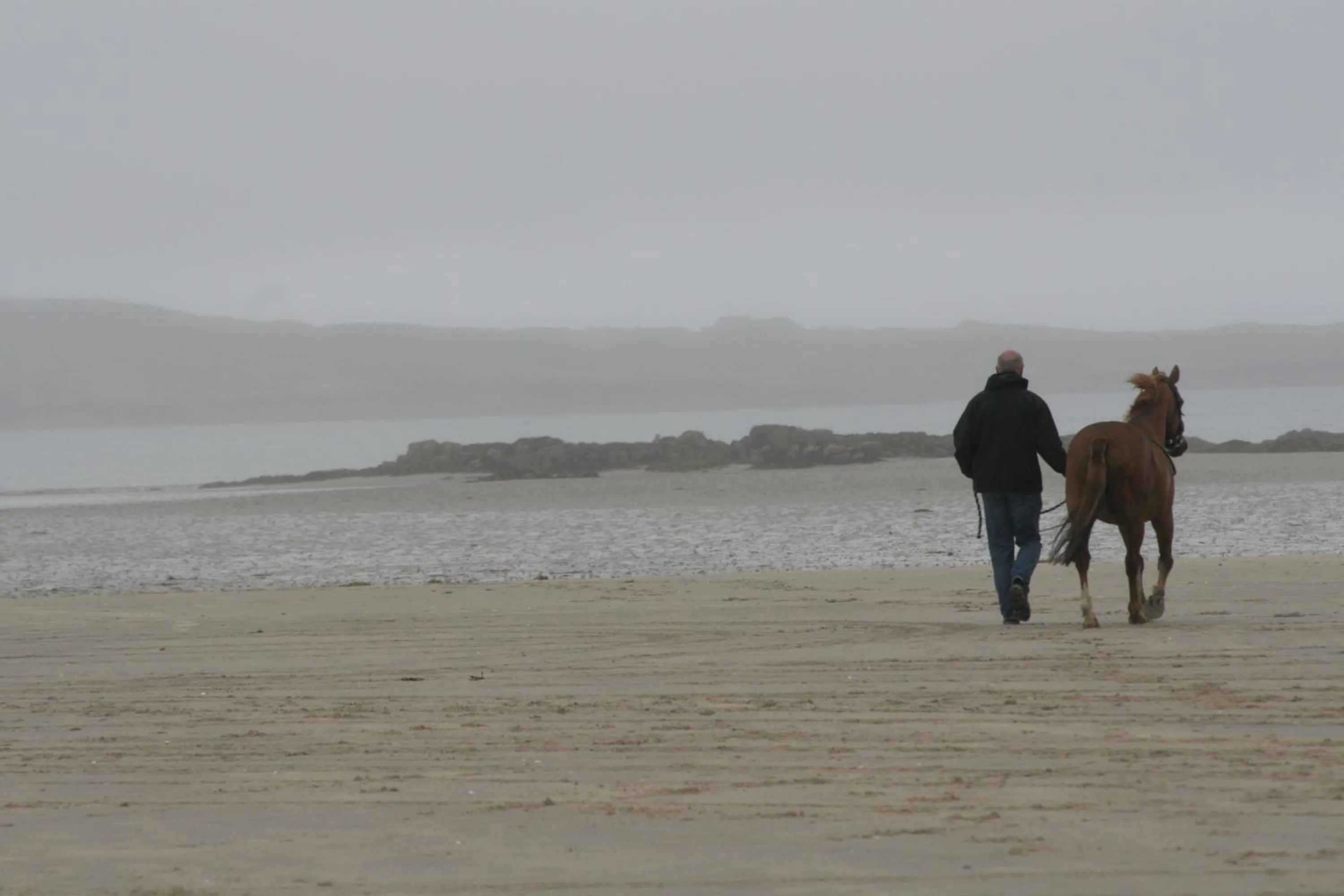 Beach in Castlehouse B&B