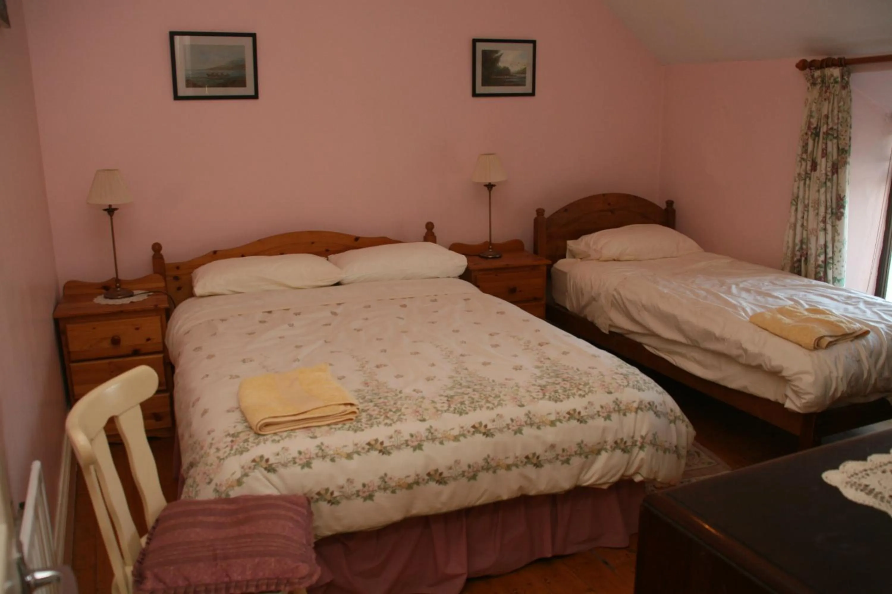 Bedroom, Bed in Castlehouse B&B