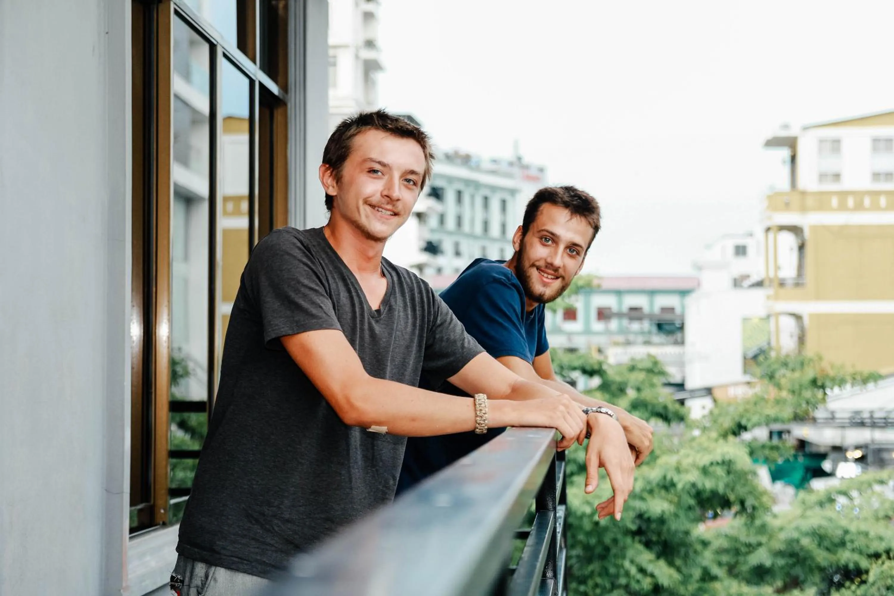 People in DMZ Hostel