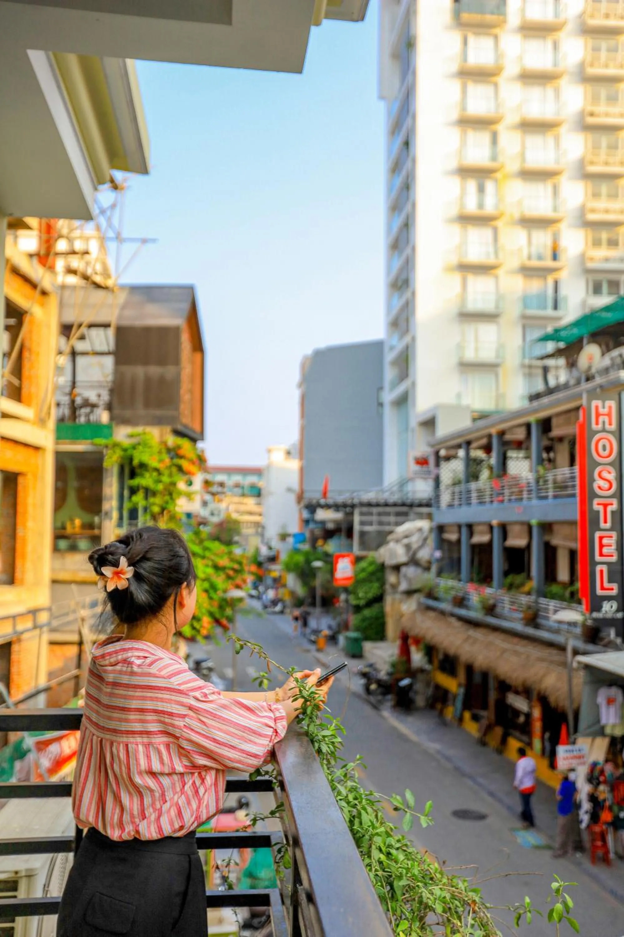 Property building in DMZ Hostel