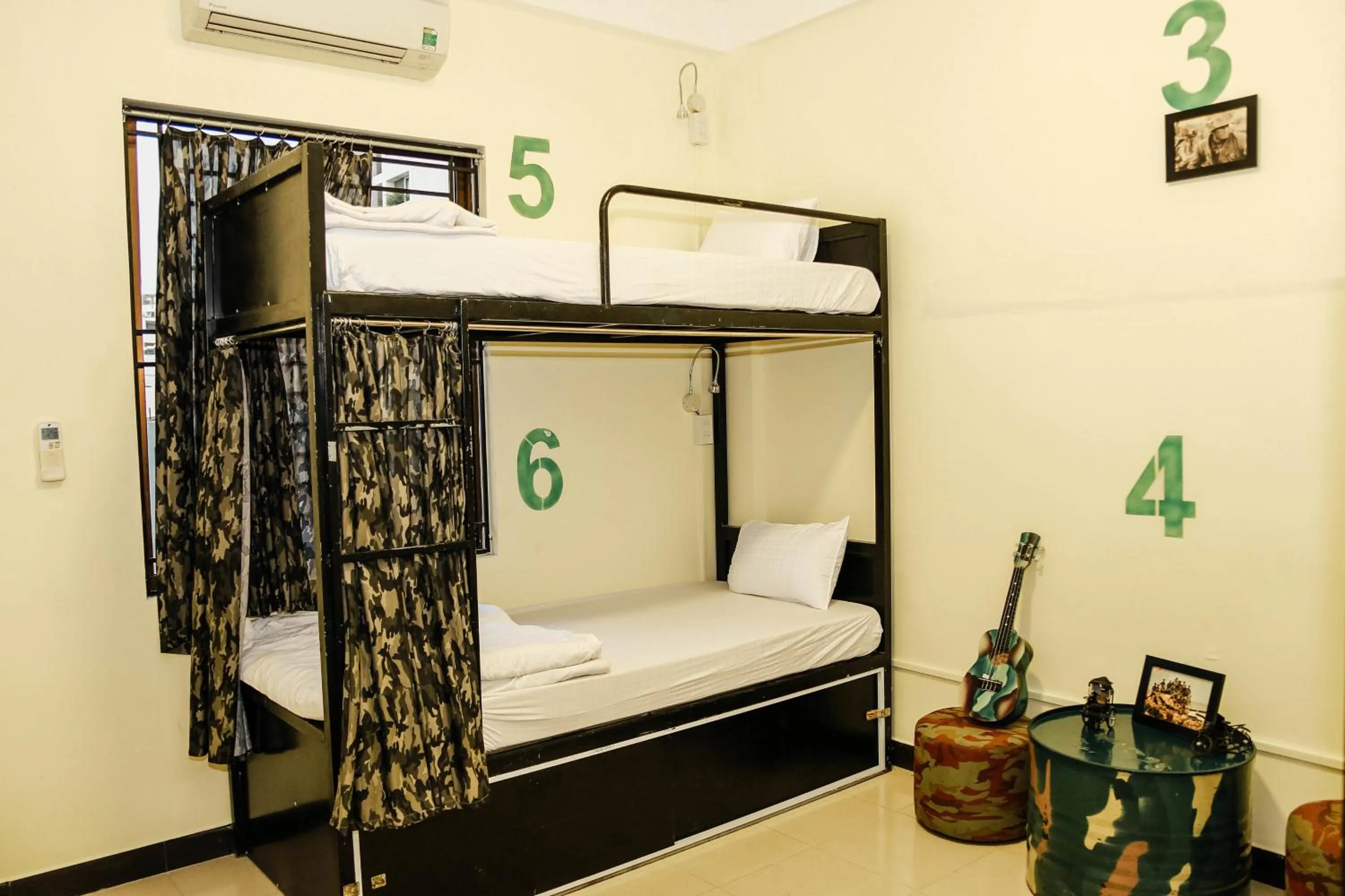 bunk bed, Bed in DMZ Hostel