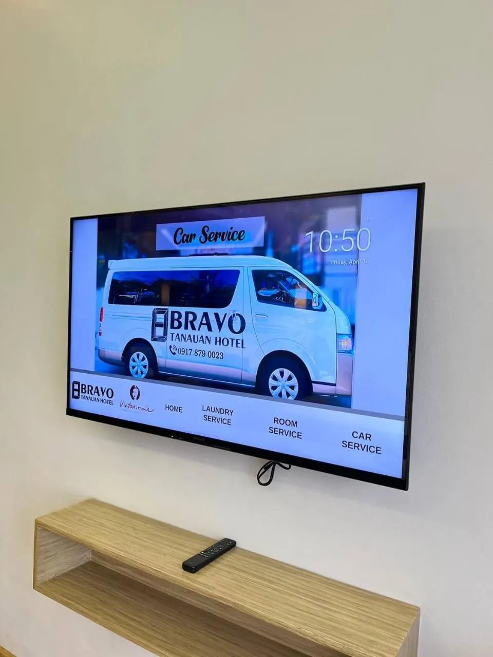 TV and multimedia in Bravo Tanauan Hotel