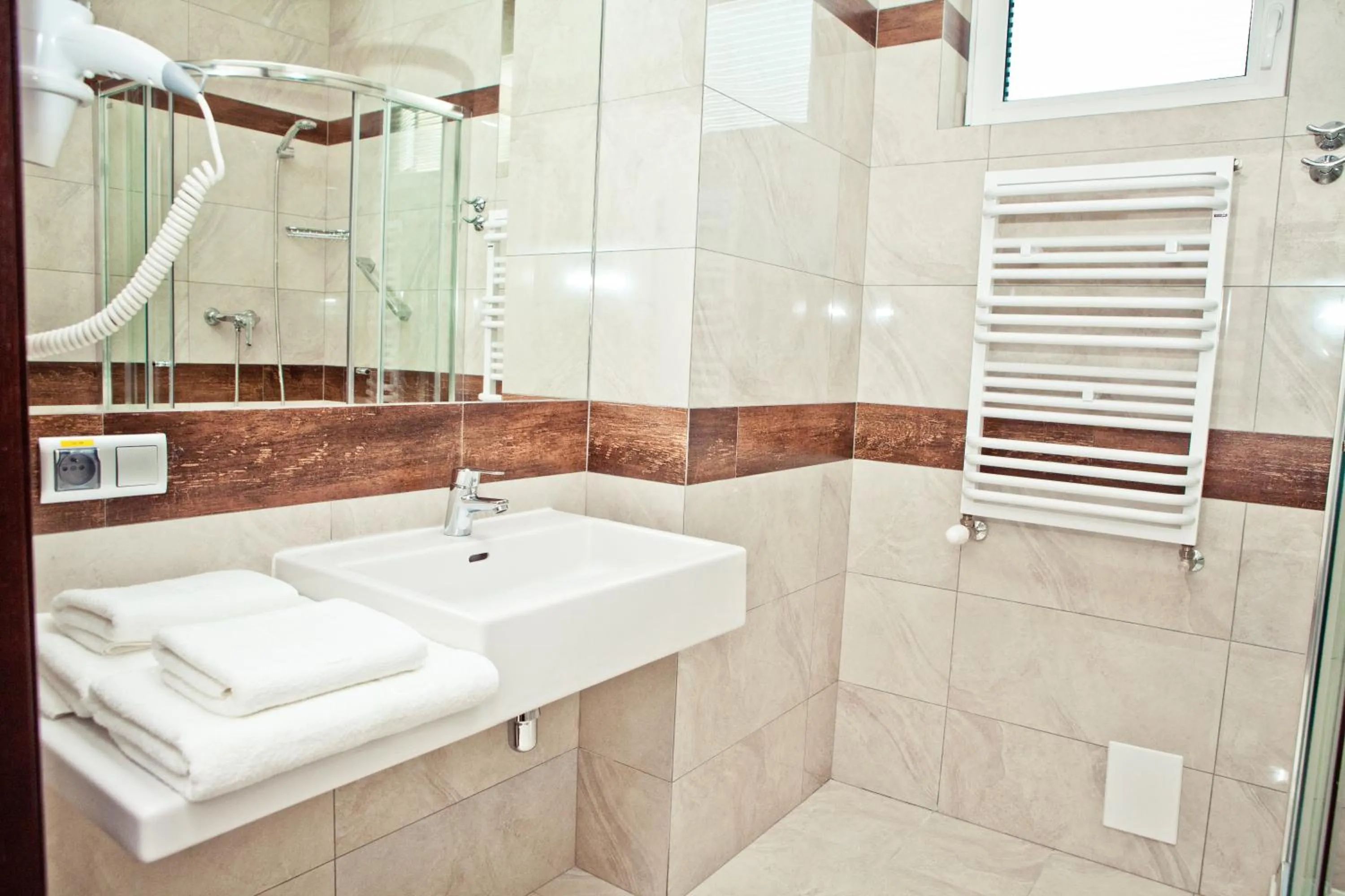 Bathroom in Hotel Sokołowska Airport Modlin