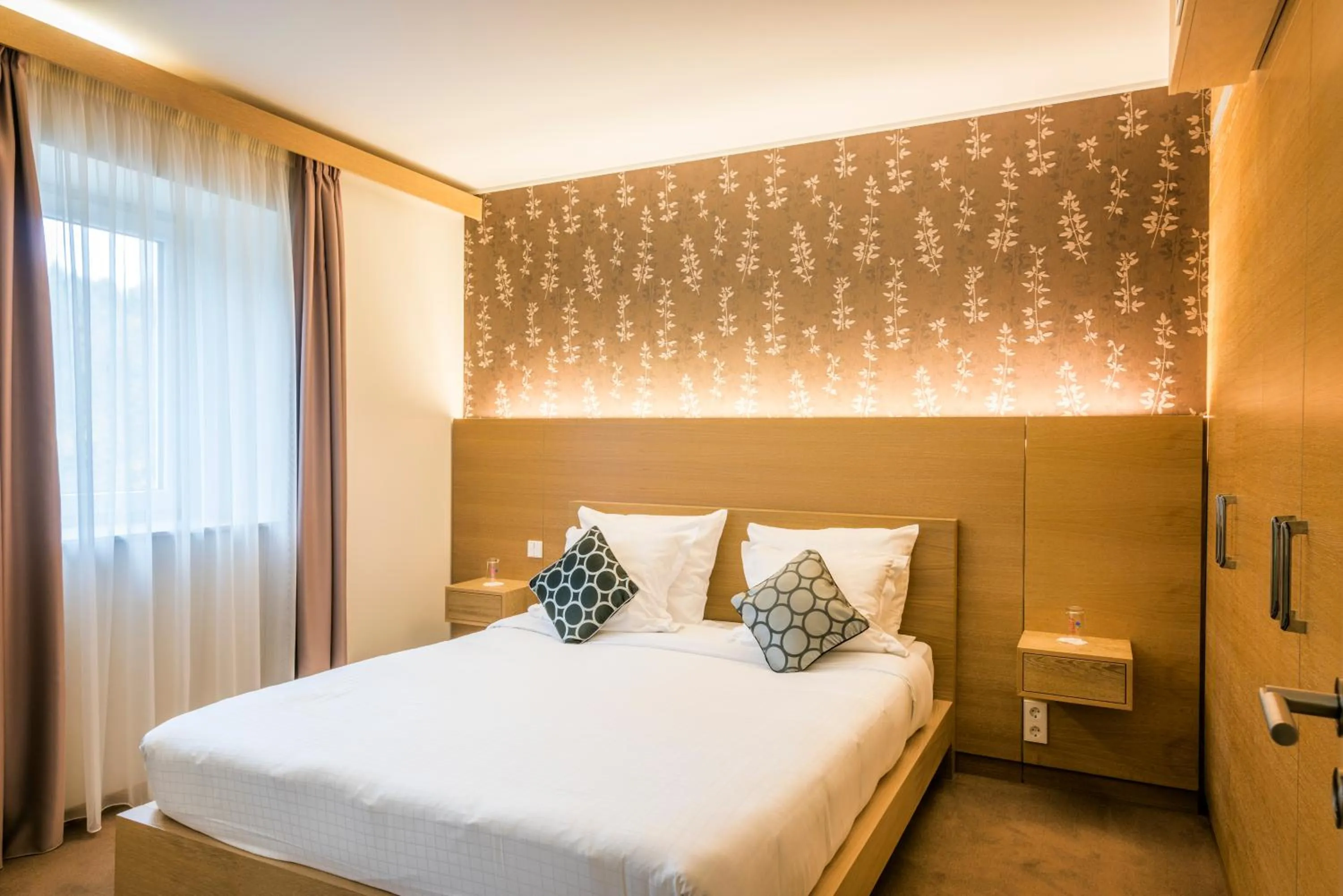 Bed in Hotel Bon Repos