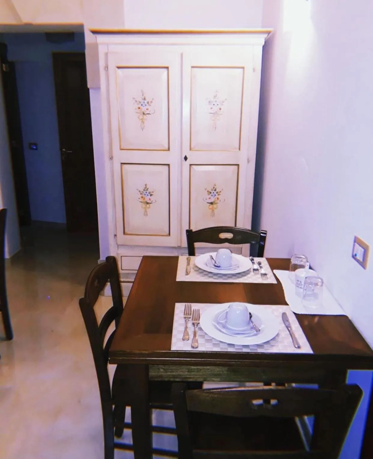 Dining area in Lo Scrigno Barocco