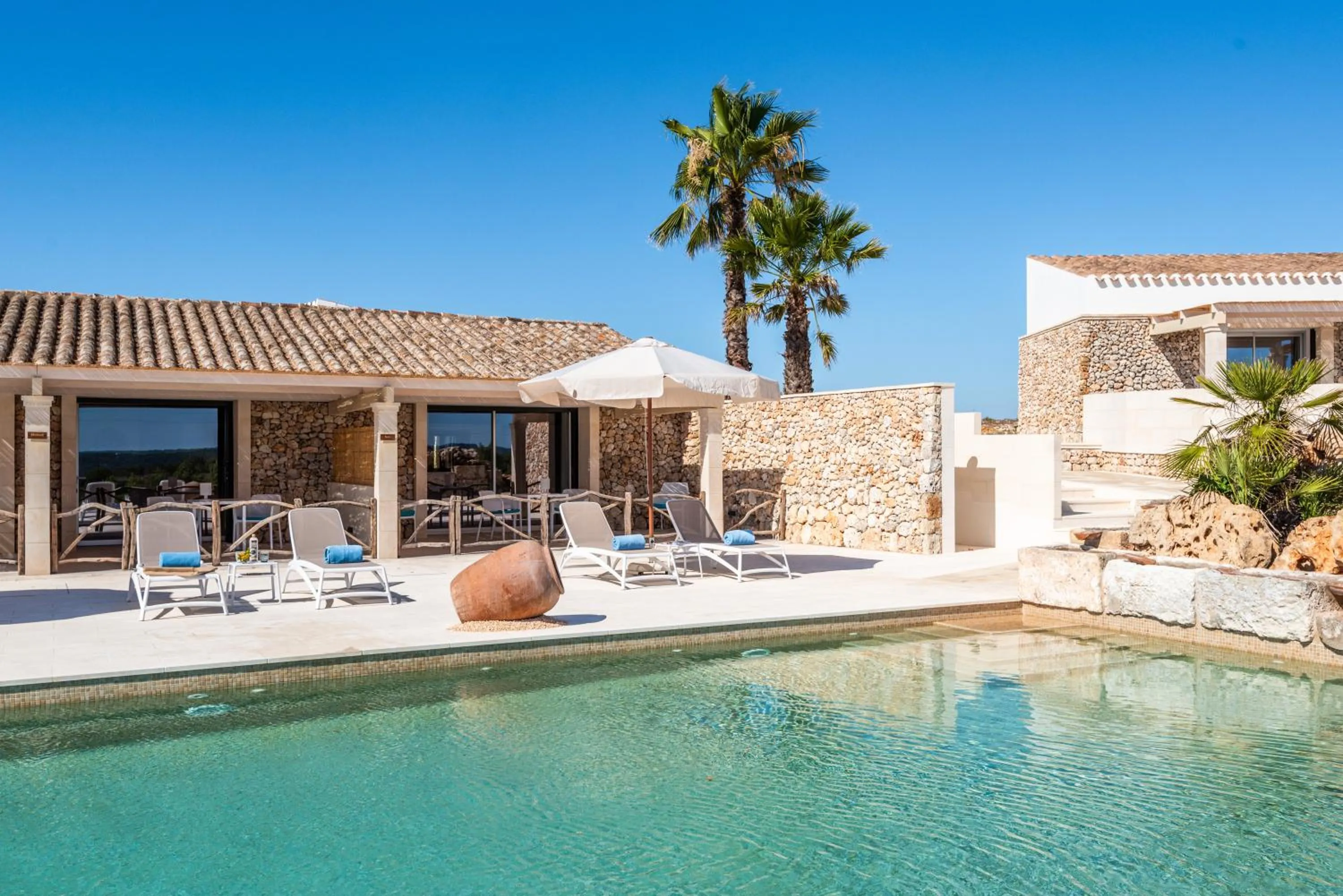 Swimming pool in Agroturismo Llucasaldent Gran Menorca - Adults Only