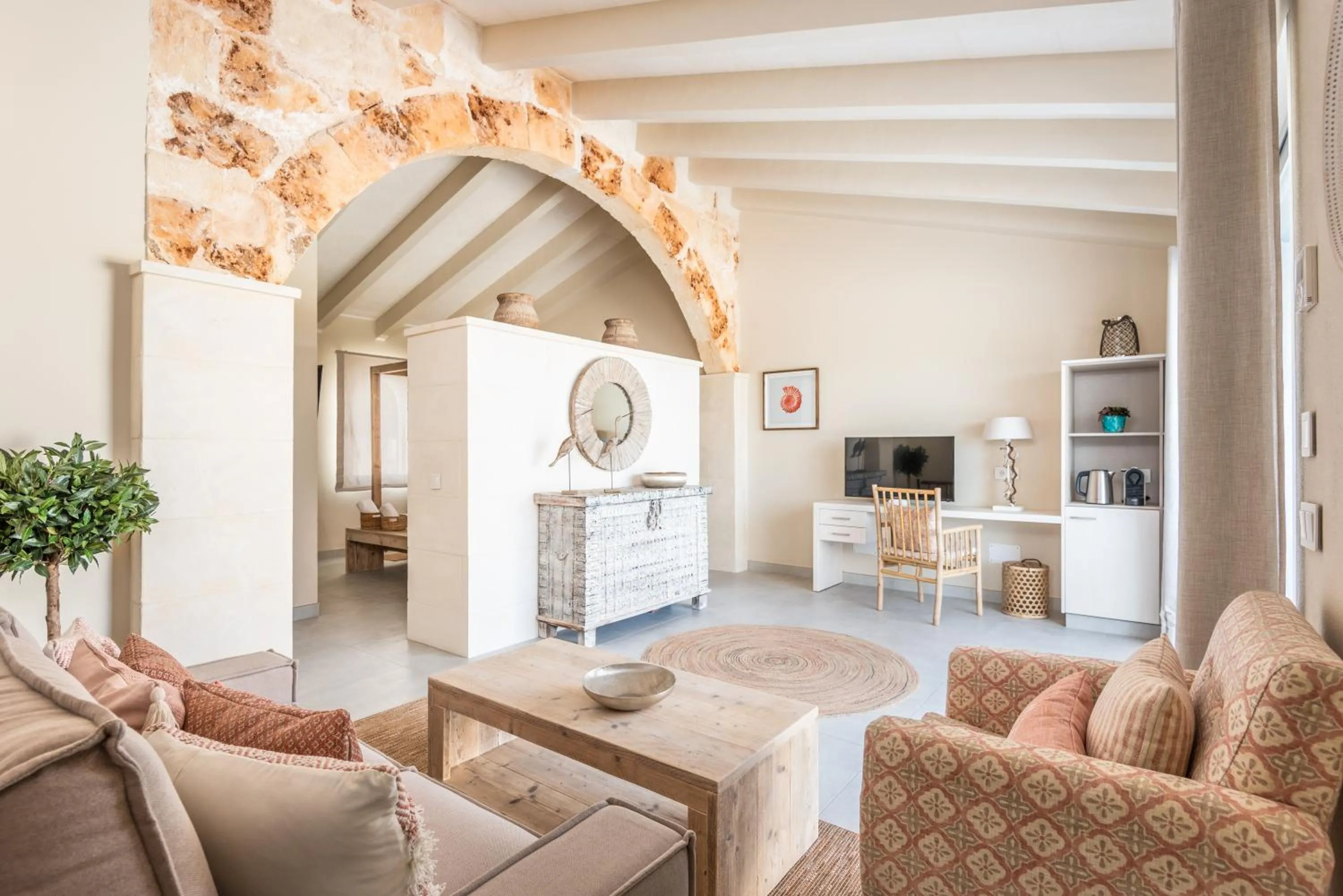 Decorative detail in Agroturismo Llucasaldent Gran Menorca - Adults Only