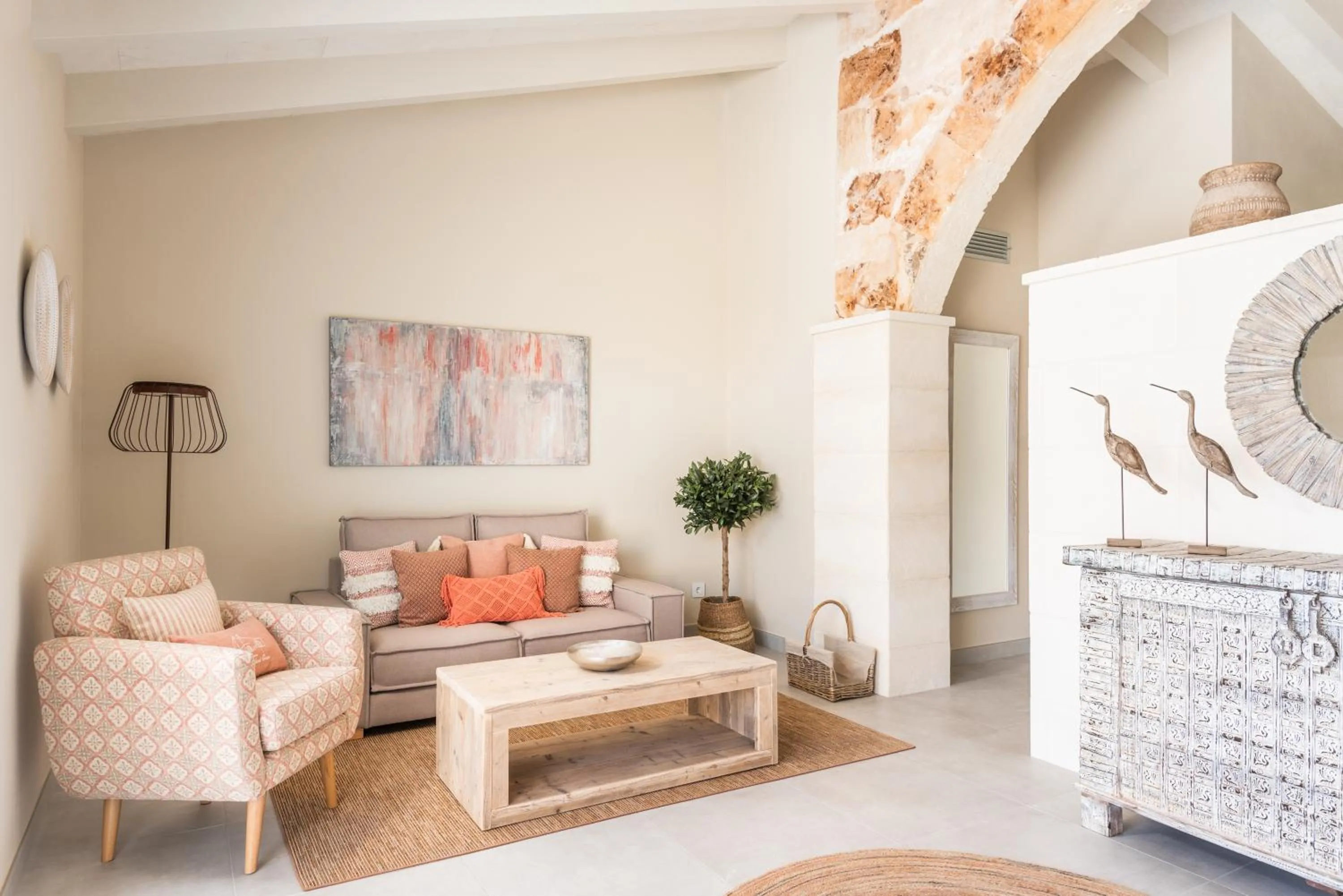 Decorative detail in Agroturismo Llucasaldent Gran Menorca - Adults Only