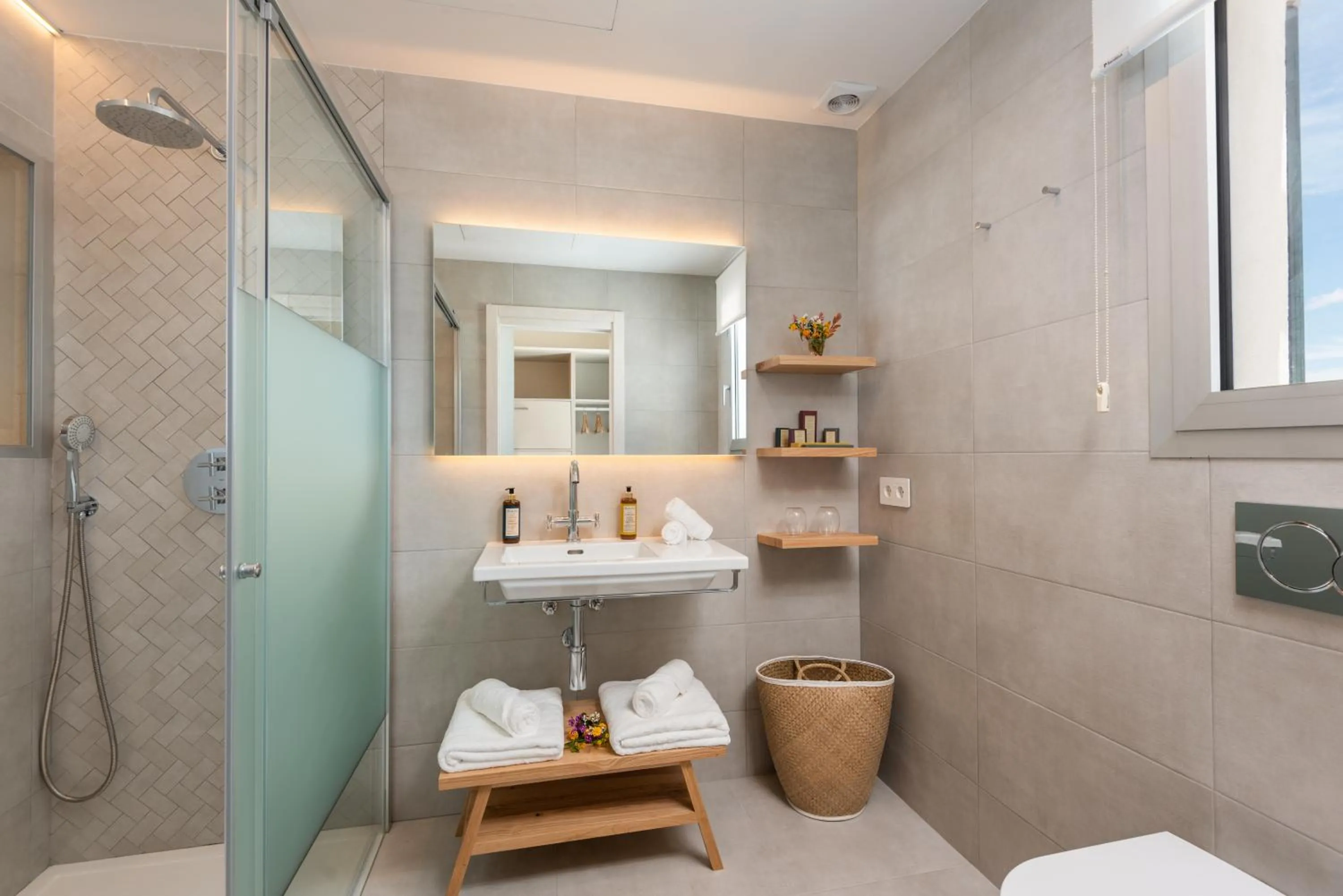 Bathroom in Agroturismo Llucasaldent Gran Menorca - Adults Only