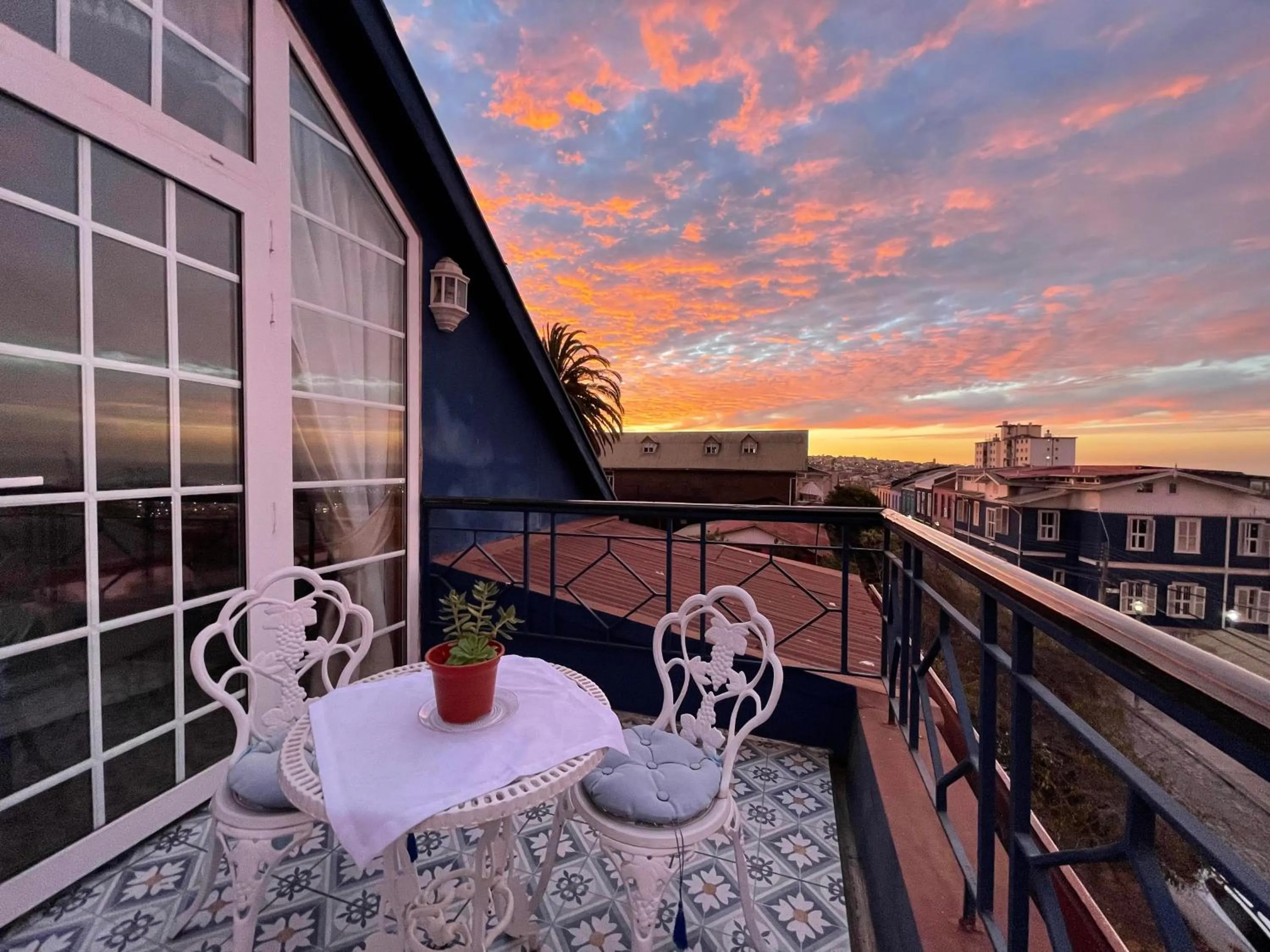 Balcony/Terrace in Hotel Casa Somerscales