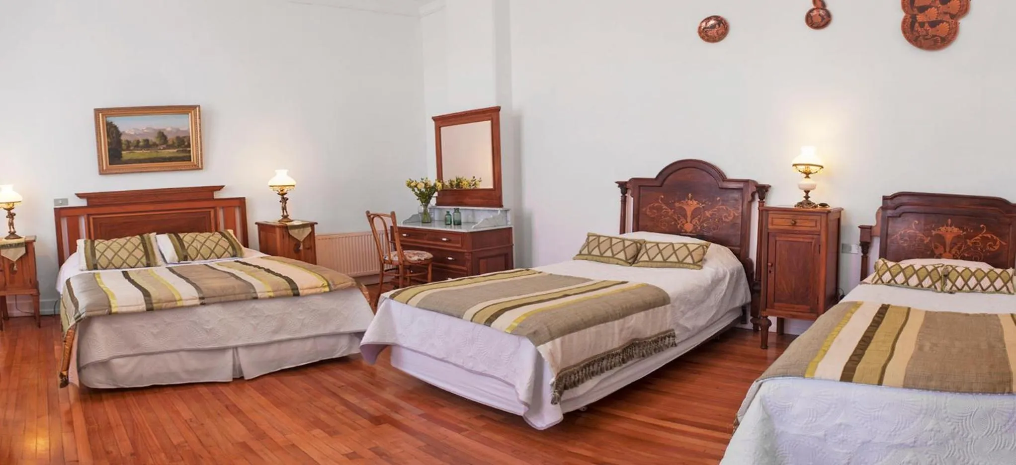 Bed in Hotel Casa Somerscales