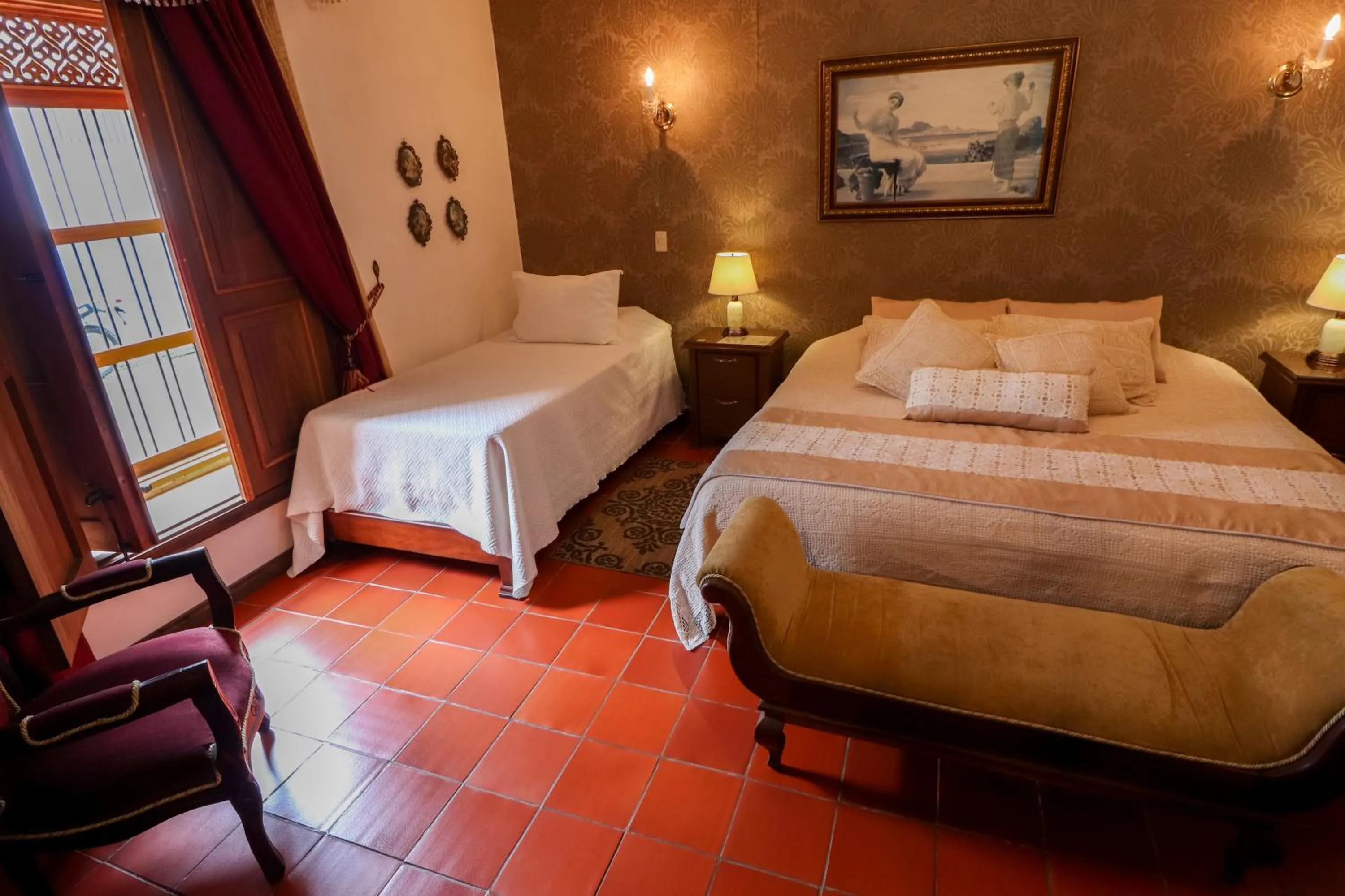 Bed in Casa Lola Hotel Boutique