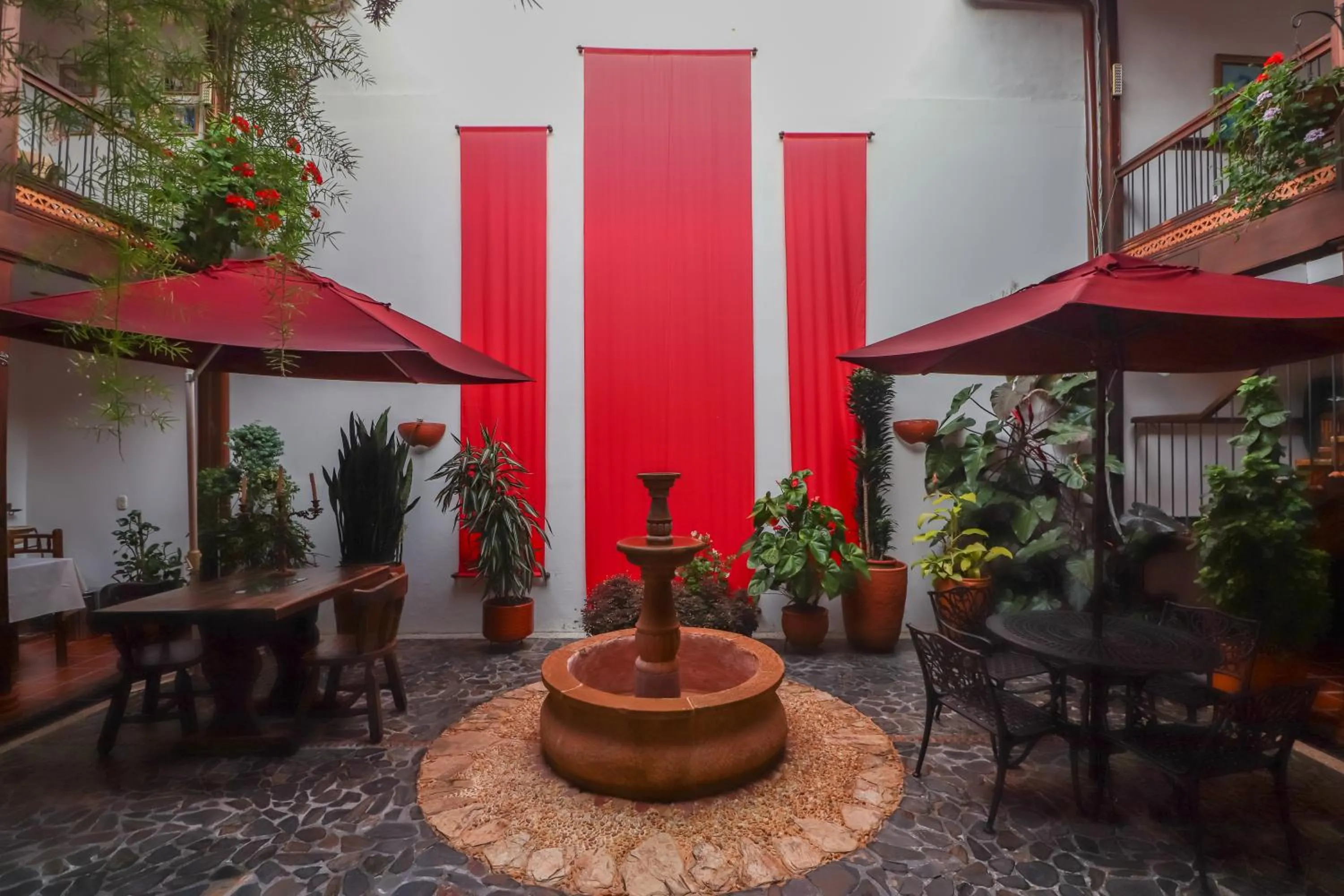 Seating area in Casa Lola Hotel Boutique