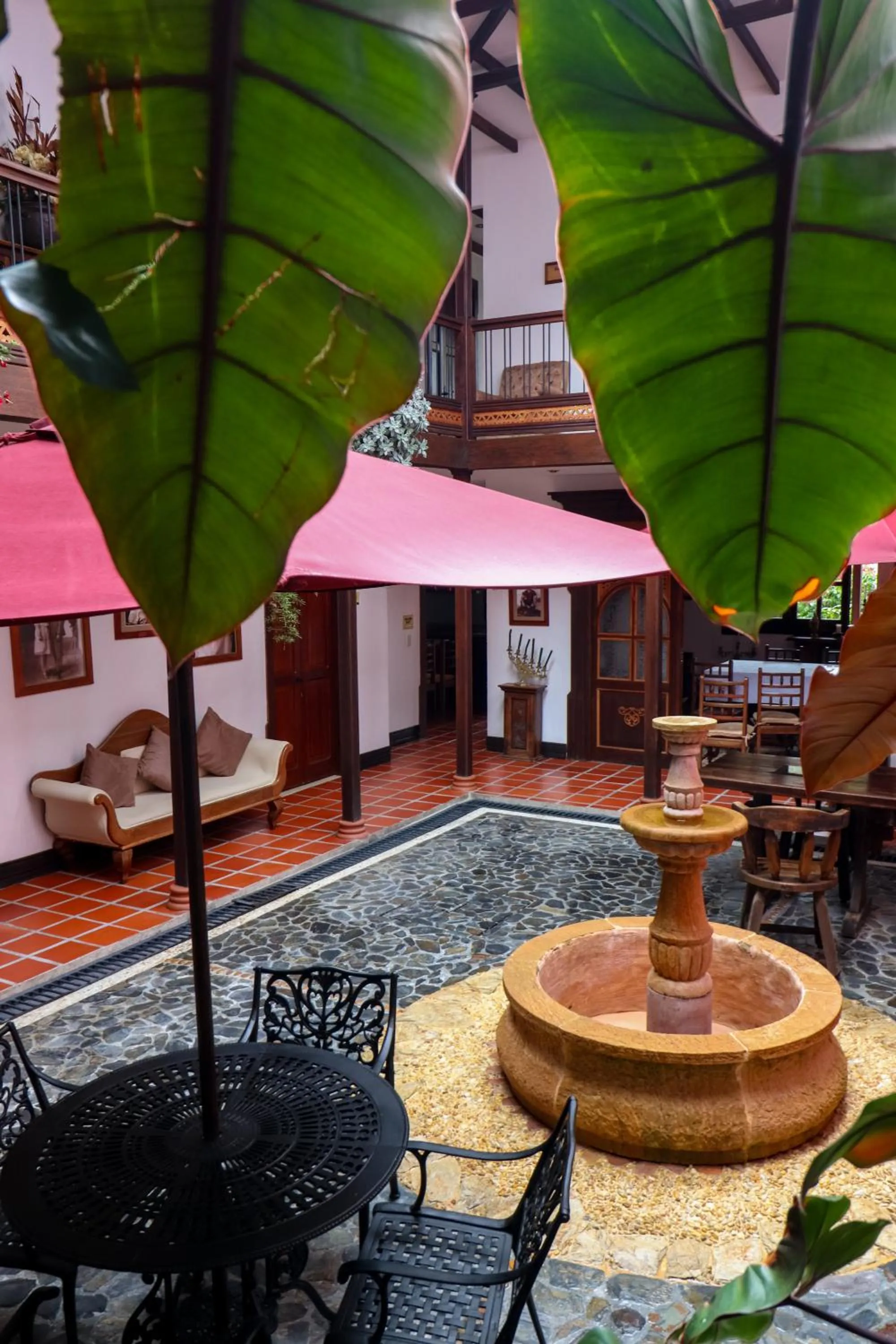 Seating area in Casa Lola Hotel Boutique