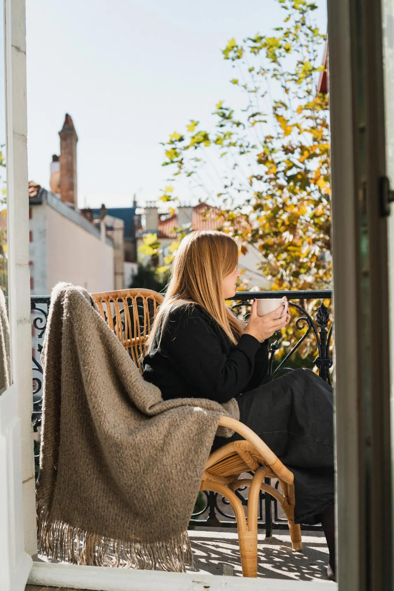 Patio in Hotel Edouard VII