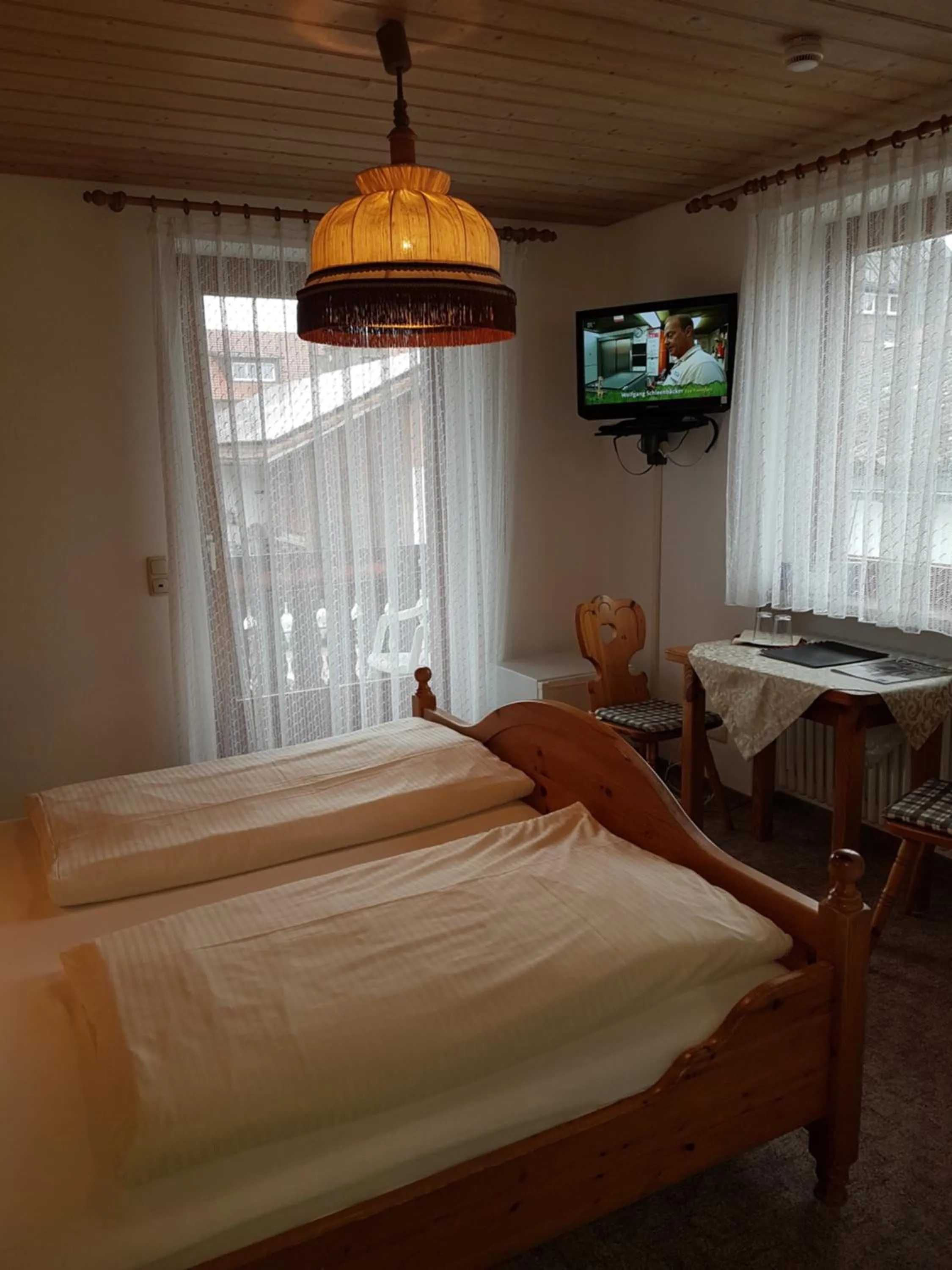 Bedroom, Bed in Haus Moni