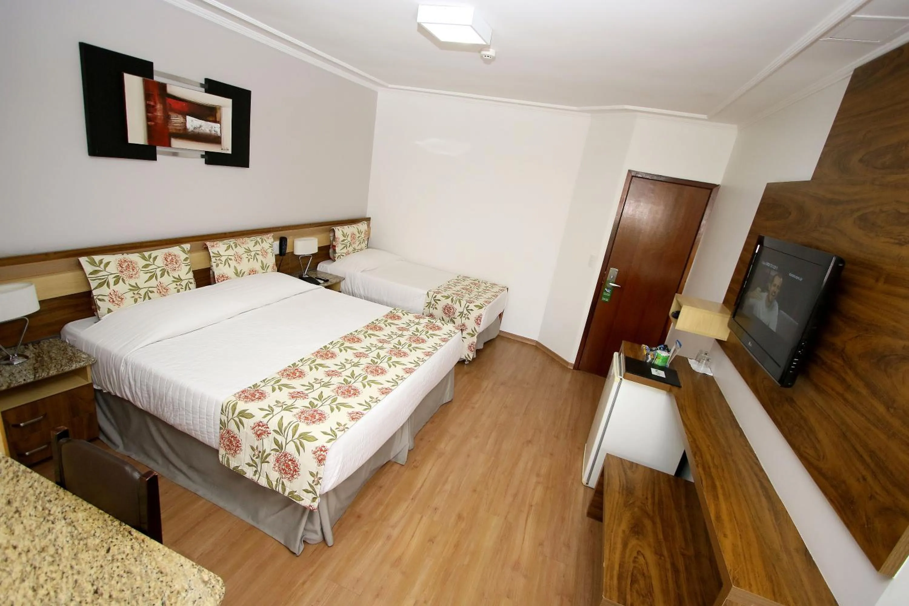 Bed in Laguna Plaza Hotel