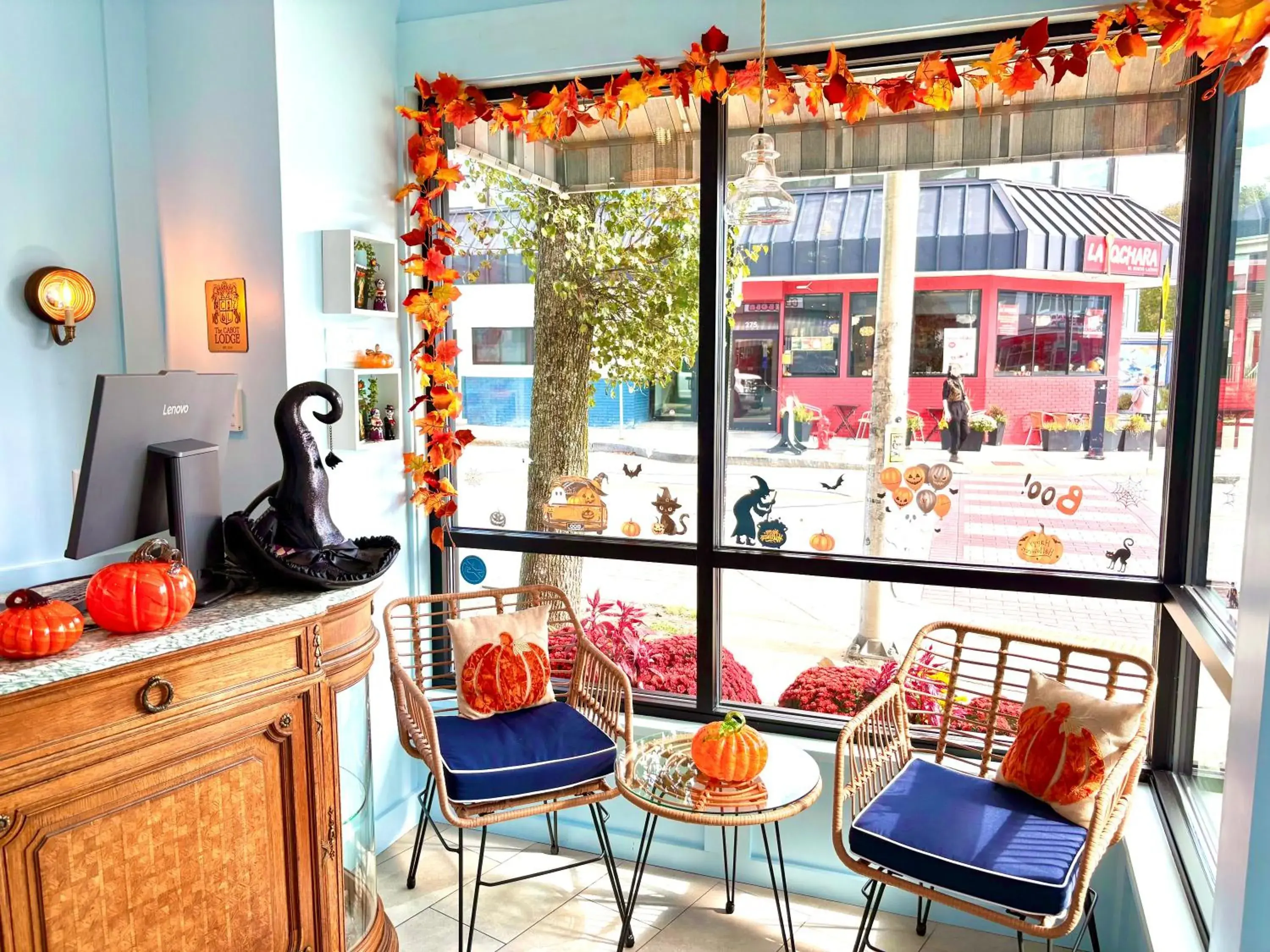 Lobby or reception in The Cabot Lodge Lobby or reception in The Cabot Lodge