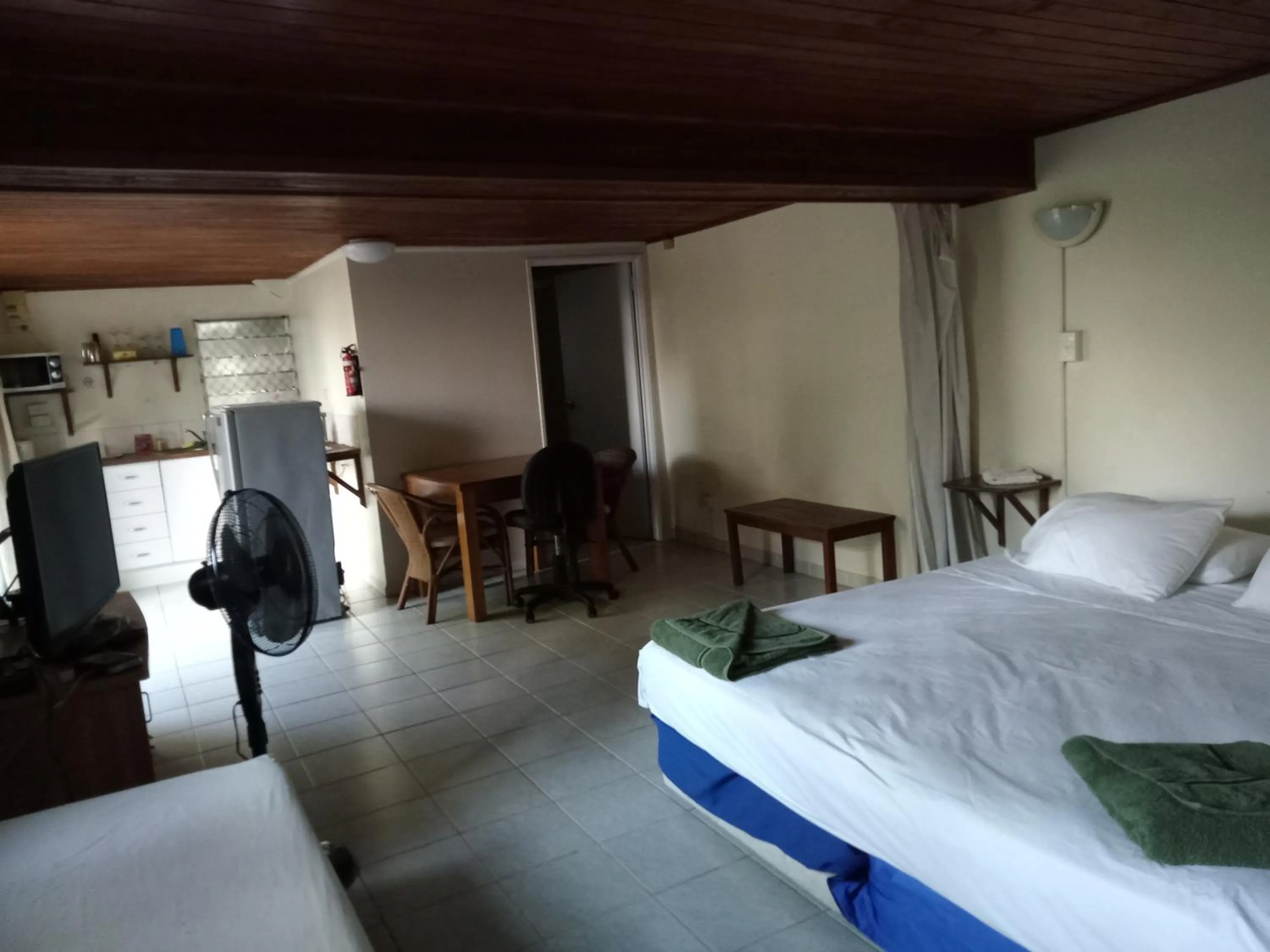 Bed in Seachange Lodge