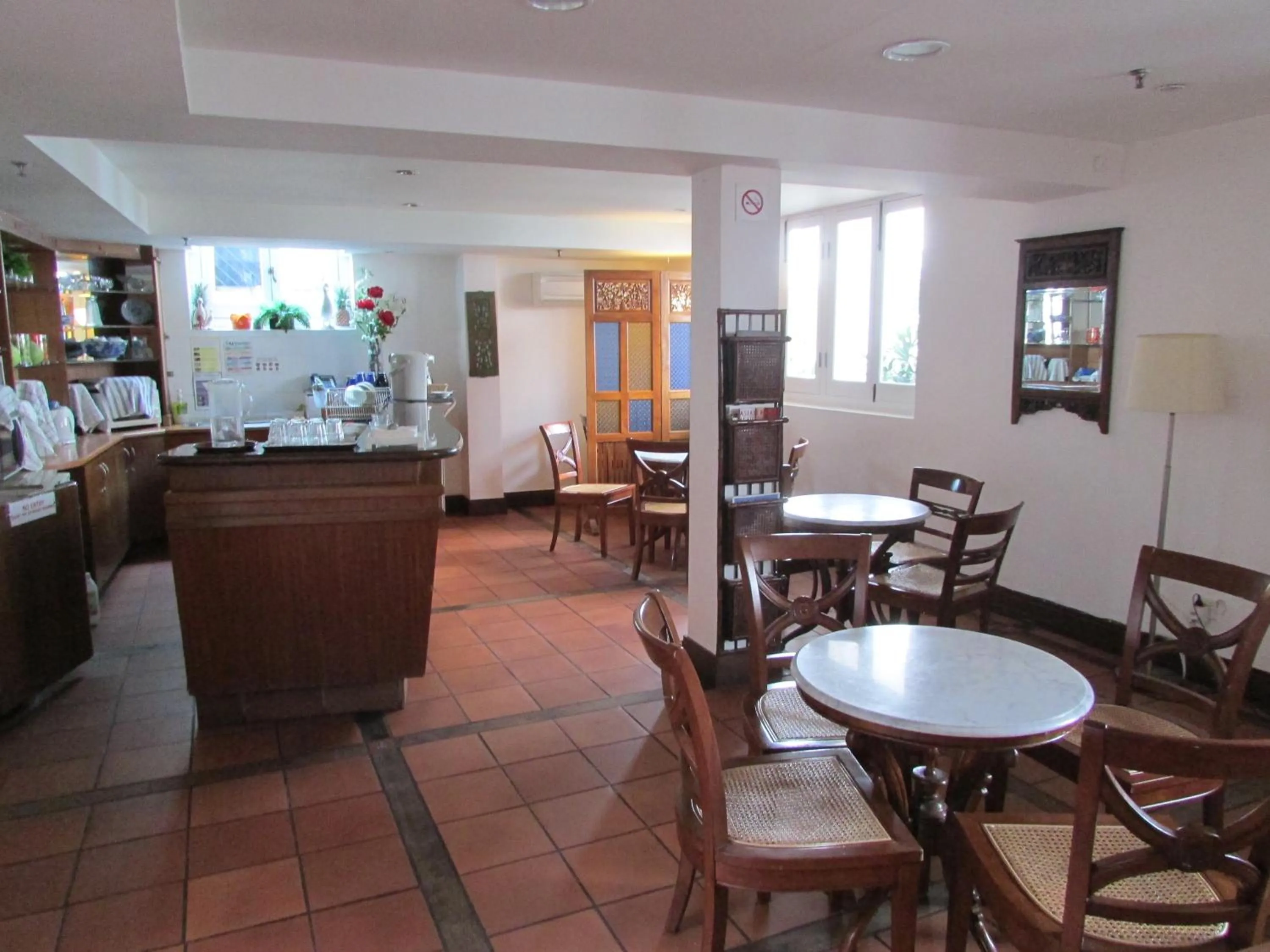 Dining area in Perak Hotel