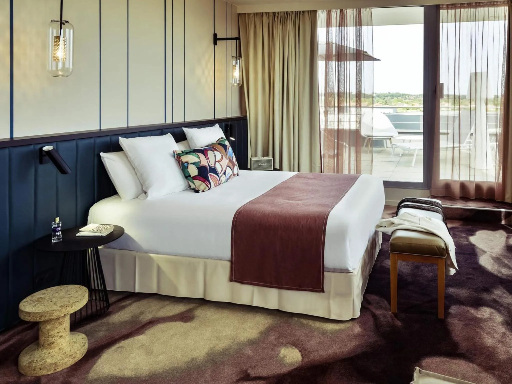 Bedroom, Bed in Mercure Lyon Genas Eurexpo