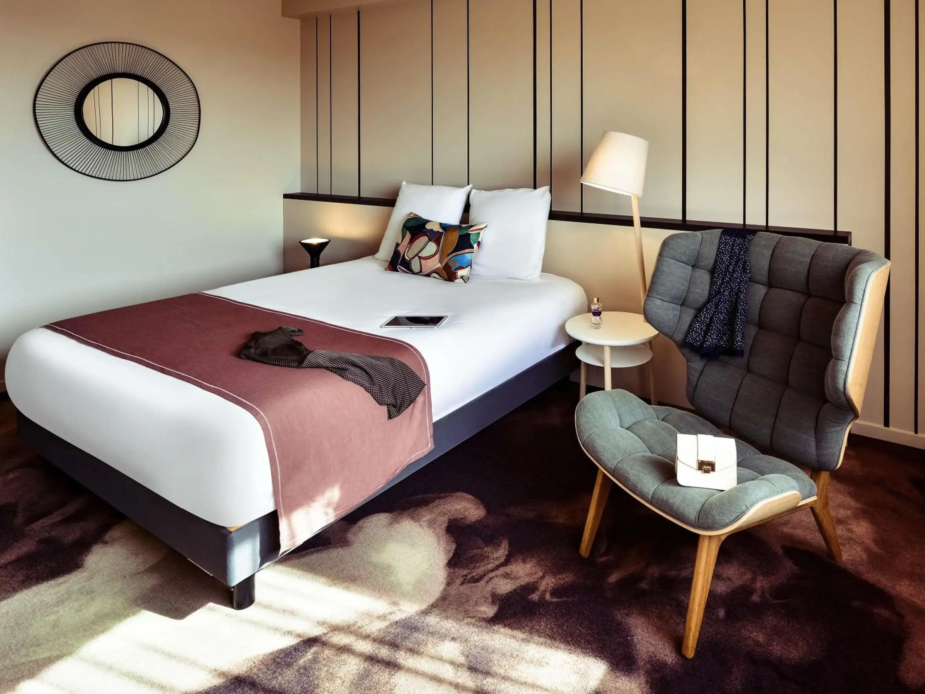 Bedroom, Bed in Mercure Lyon Genas Eurexpo Bedroom, Bed in Mercure Lyon Genas Eurexpo