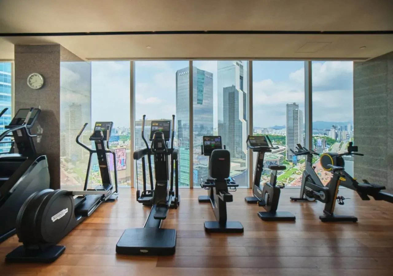 Fitness centre/facilities in Park Hyatt Seoul Fitness centre/facilities in Park Hyatt Seoul