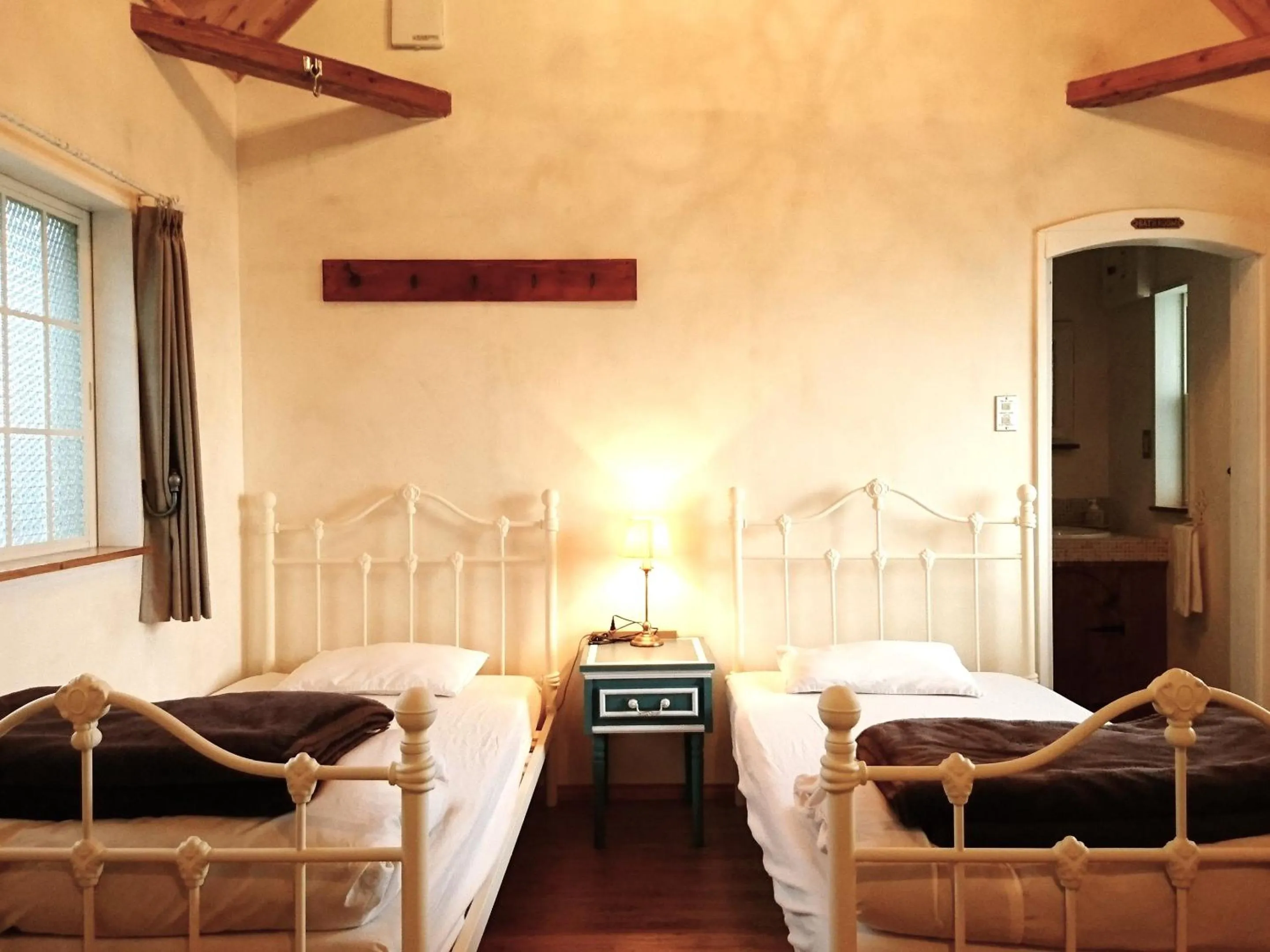 Bed in Cottage Morinokokage