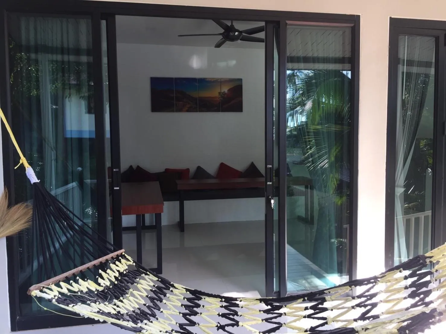 Living room in Reggae Village Haad Salad