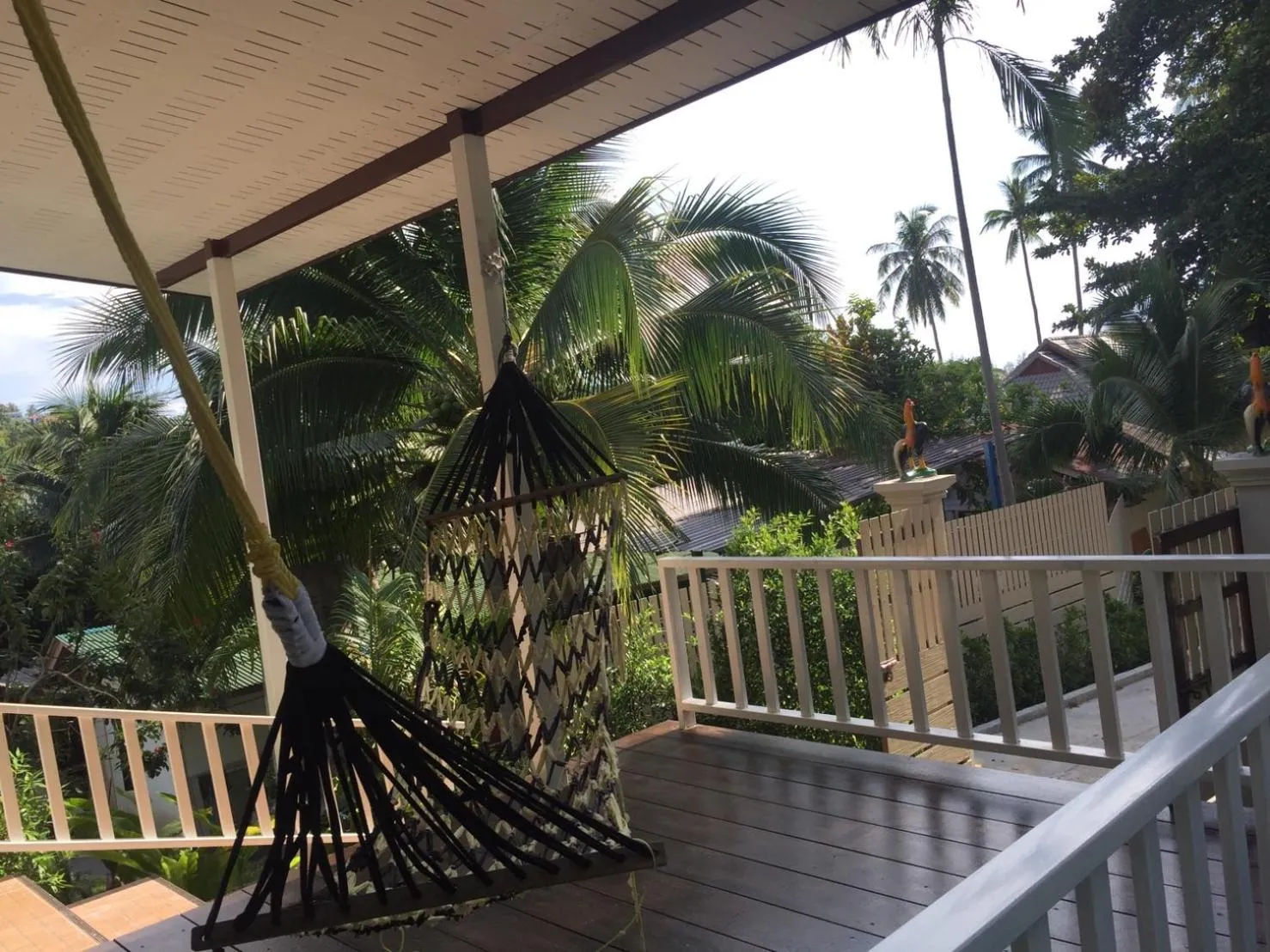 Balcony/Terrace in Reggae Village Haad Salad